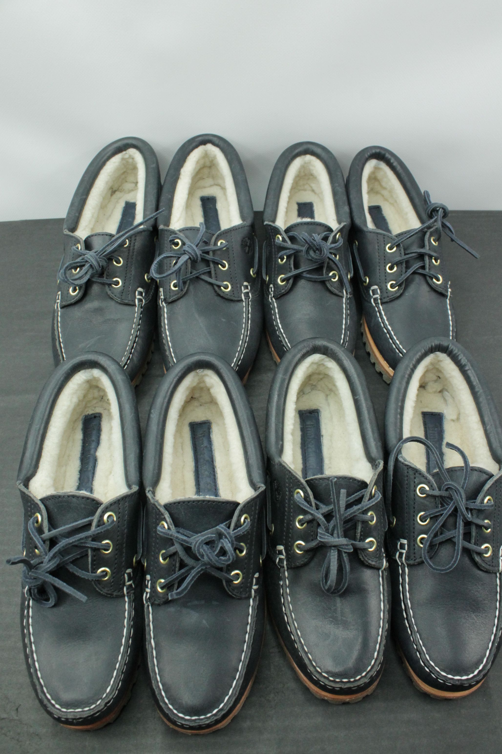 Timberland Timberland Noreen 3EYE Shearling Leather Boat Shoes Size US 6 / IT 36 - 14 Thumbnail
