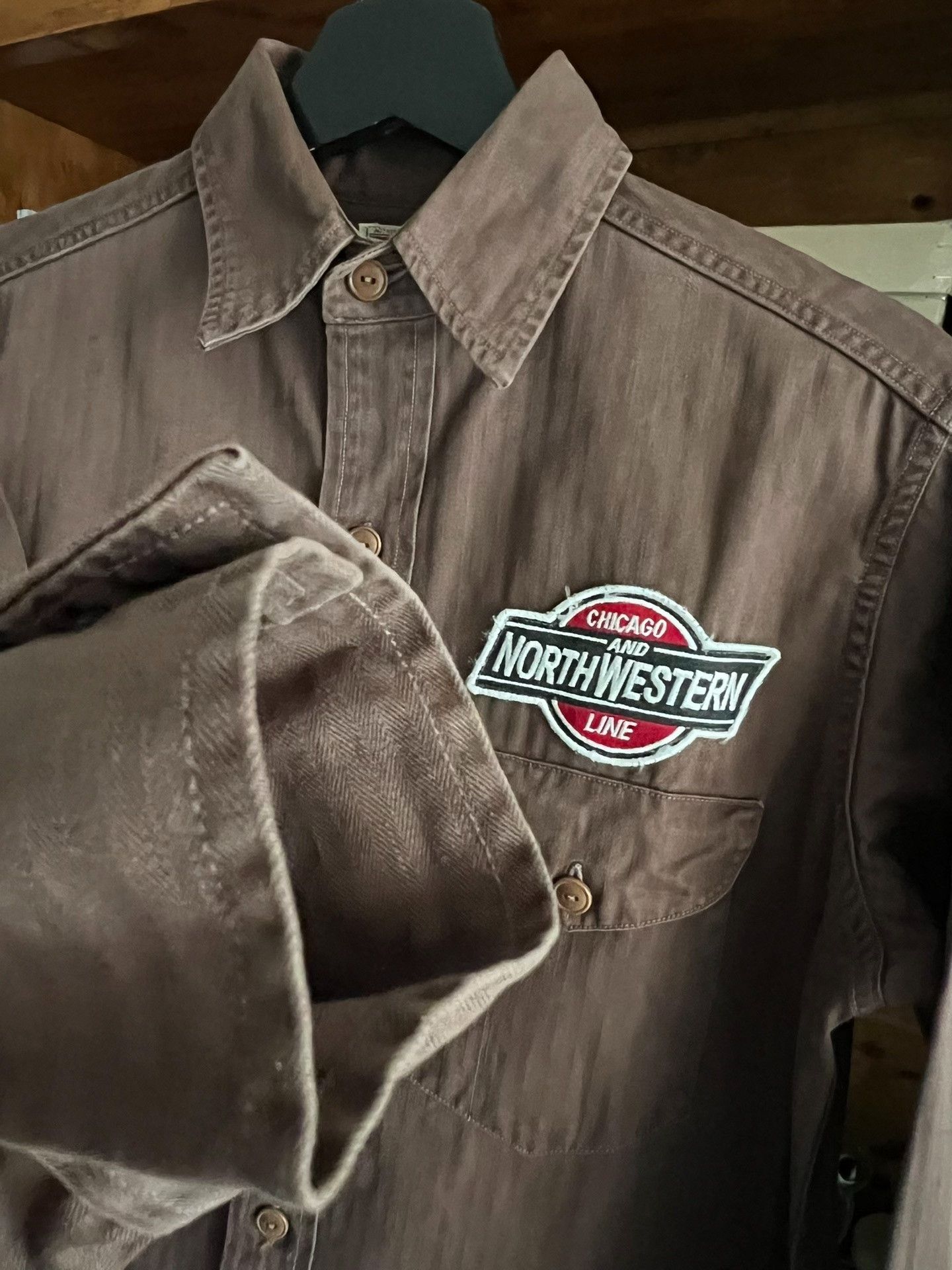 Warehouse Warehouse Vintage Fishbone Workwear Shirt Size US S / EU 44-46 / 1 - 4 Thumbnail