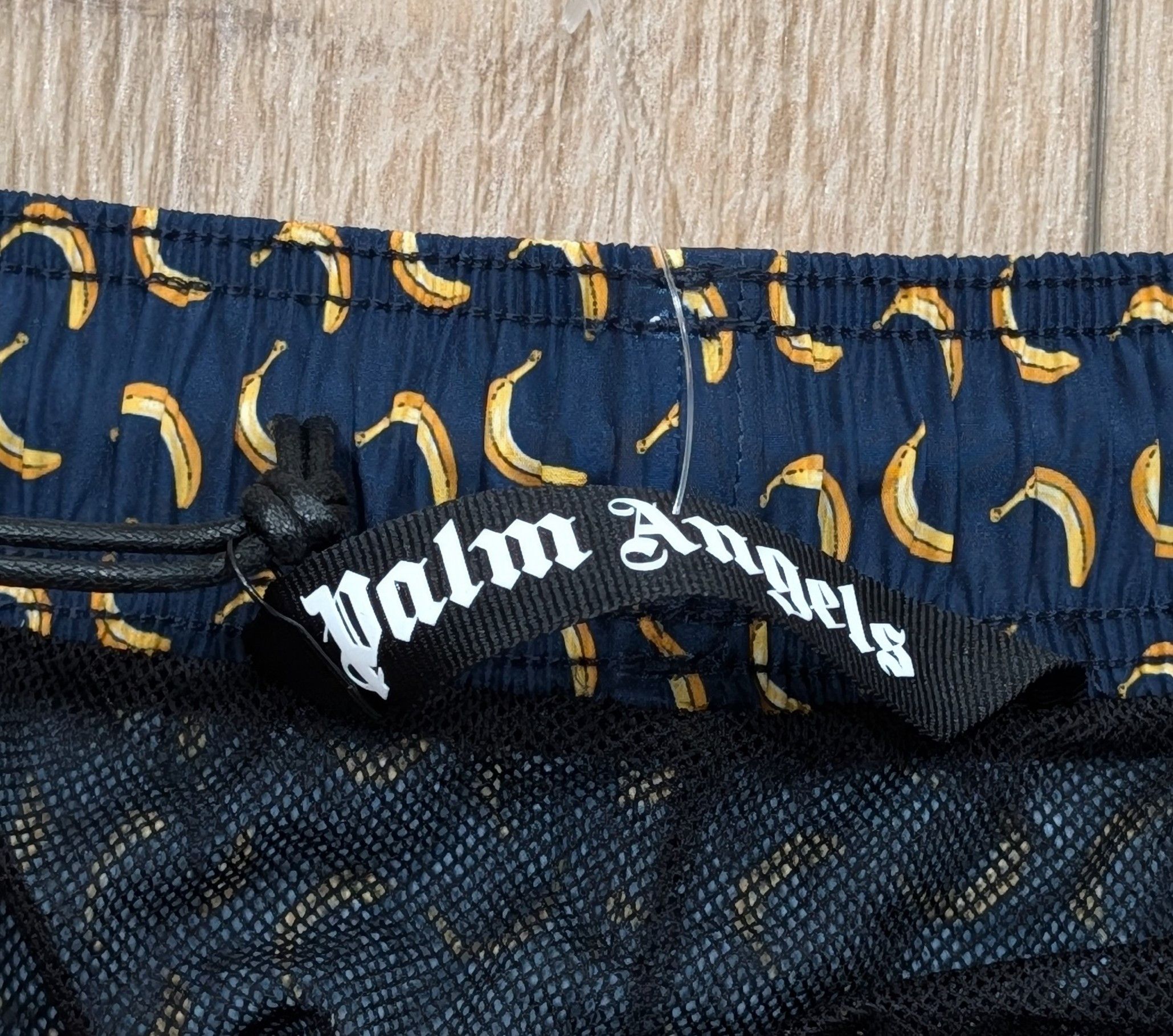 Palm Angels Palm Angels Banana Swim Shorts Trunks Blue/Yellow Small Size US 30 / EU 46 - 5 Thumbnail