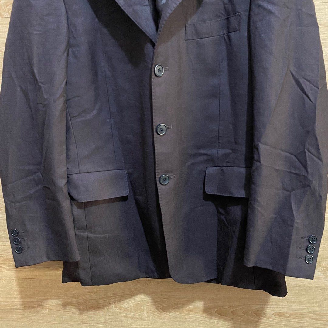 Yohji Yamamoto AAR Yohji Yamamoto Blazer Size 48S - 3 Thumbnail