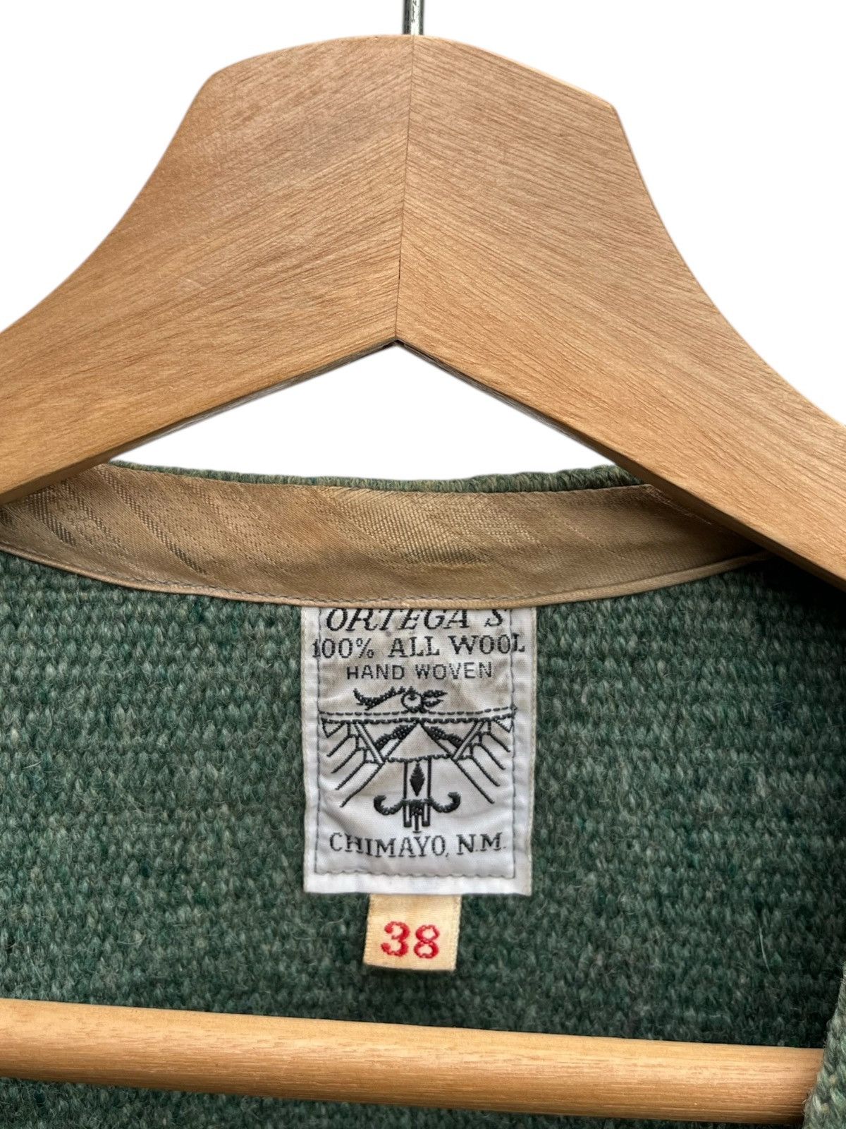 Native Vintage Ortega’s Chimayo Rare Piece Hand Woven Wool Size US M / EU 48-50 / 2 - 11 Thumbnail