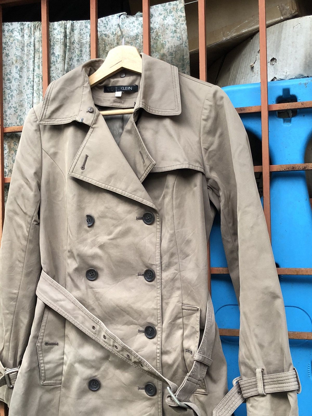 Calvin Klein Calvin Klein Trenchcoat Jacket Long Size S / US 4 / IT 40 - 3 Thumbnail