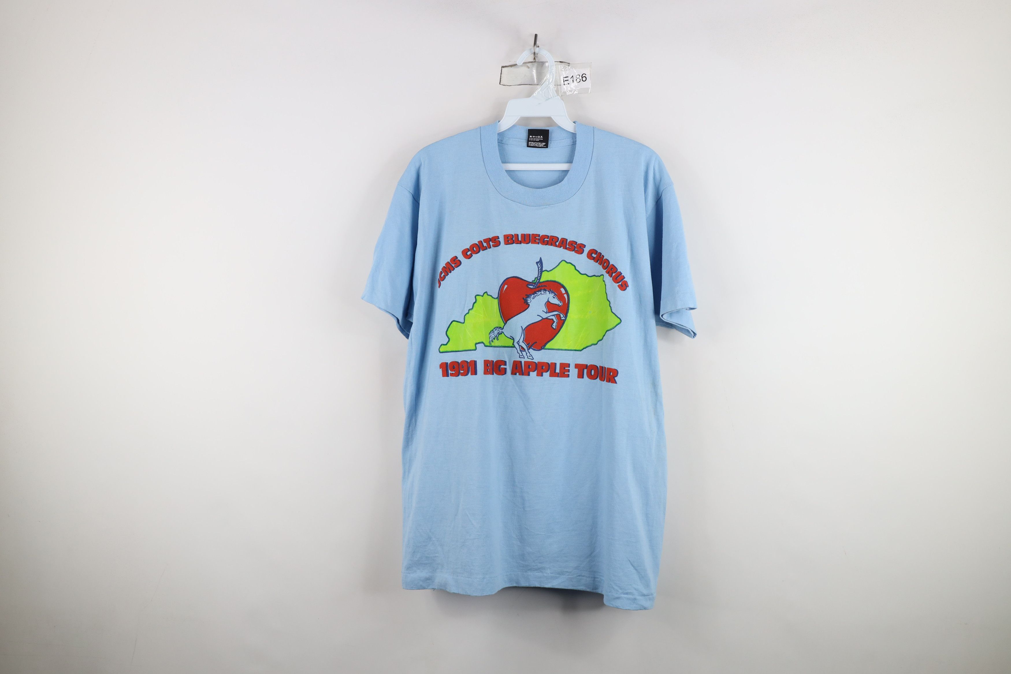 Vintage Vintage 90s Chorus Big Apple New York Tour T-Shirt USA Size US L / EU 52-54 / 3 - 1 Thumbnail