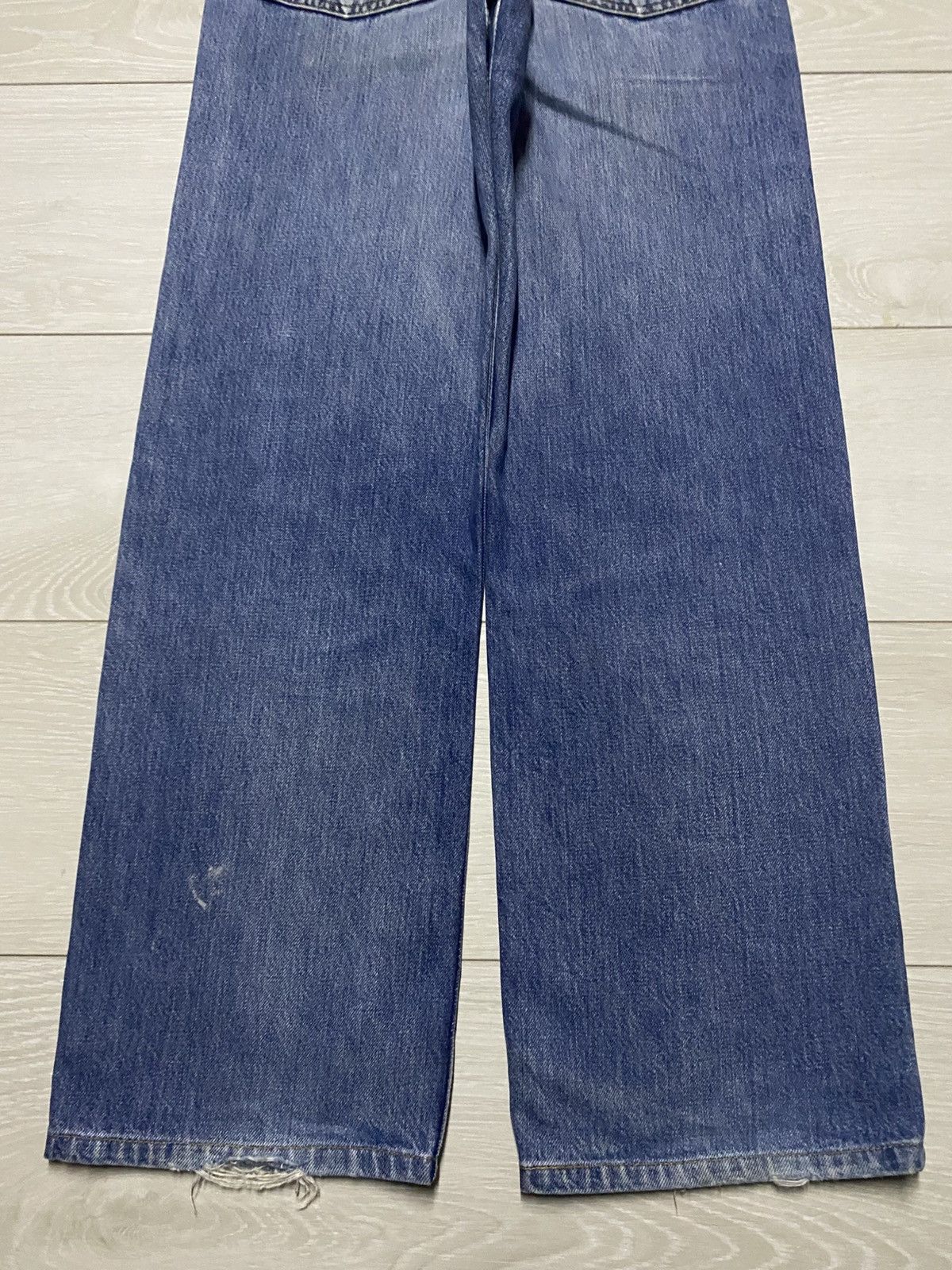 Vintagw Levis 508 90s Faded Wash Distressed Loose Jeans