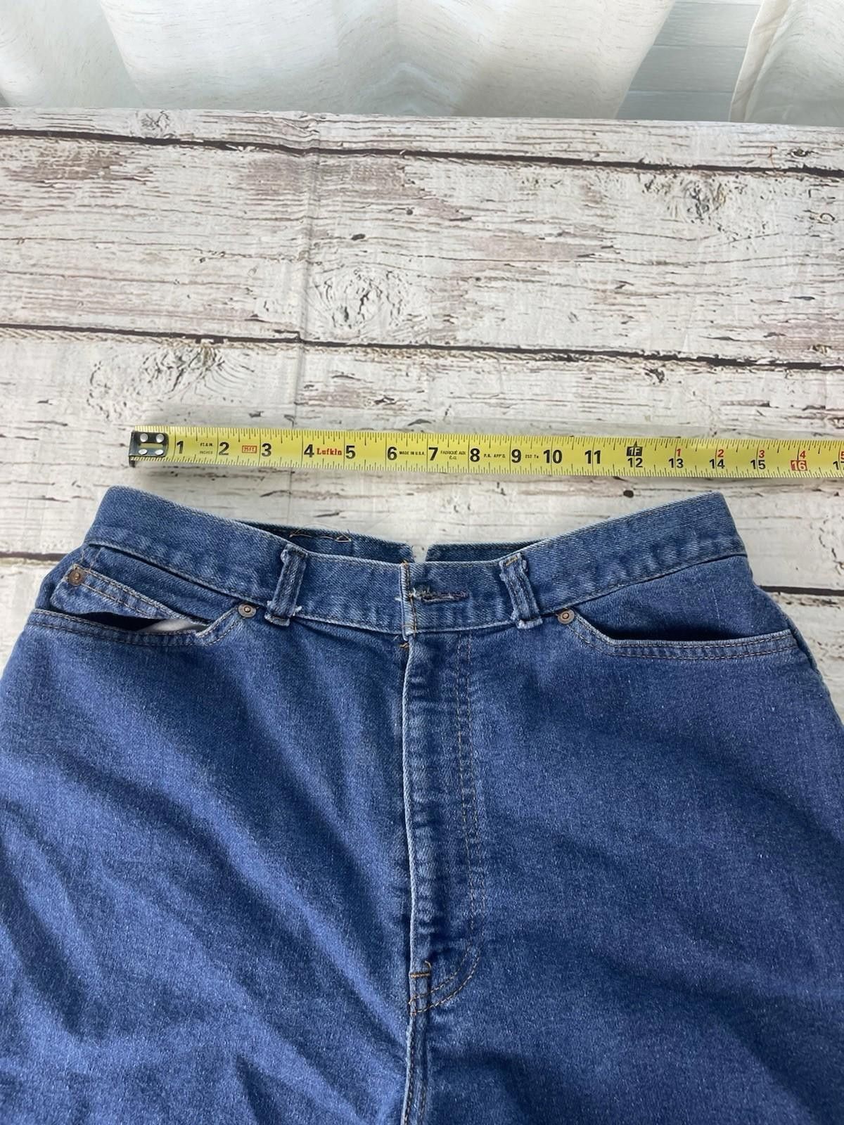 Levi's Vintage 80s Levi’s 517 Orange Tab Custom Cut Off 26 Shorts Size US 26 / EU 42 - 9 Thumbnail
