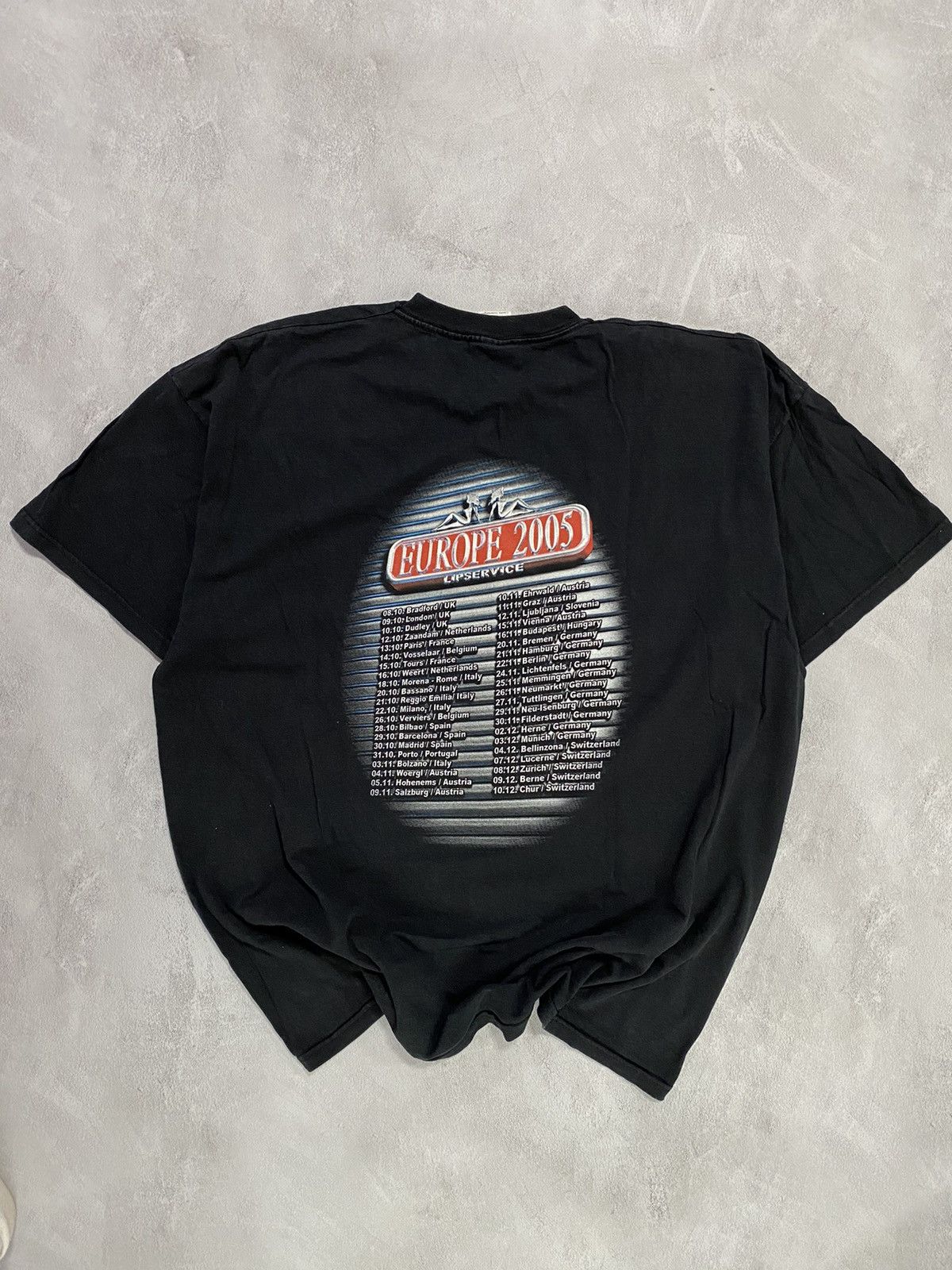 Band Tees 🌐 Vintage T Shirt Tour Tee GOTTHARD Size US XXL / EU 58 / 5 - 4 Thumbnail