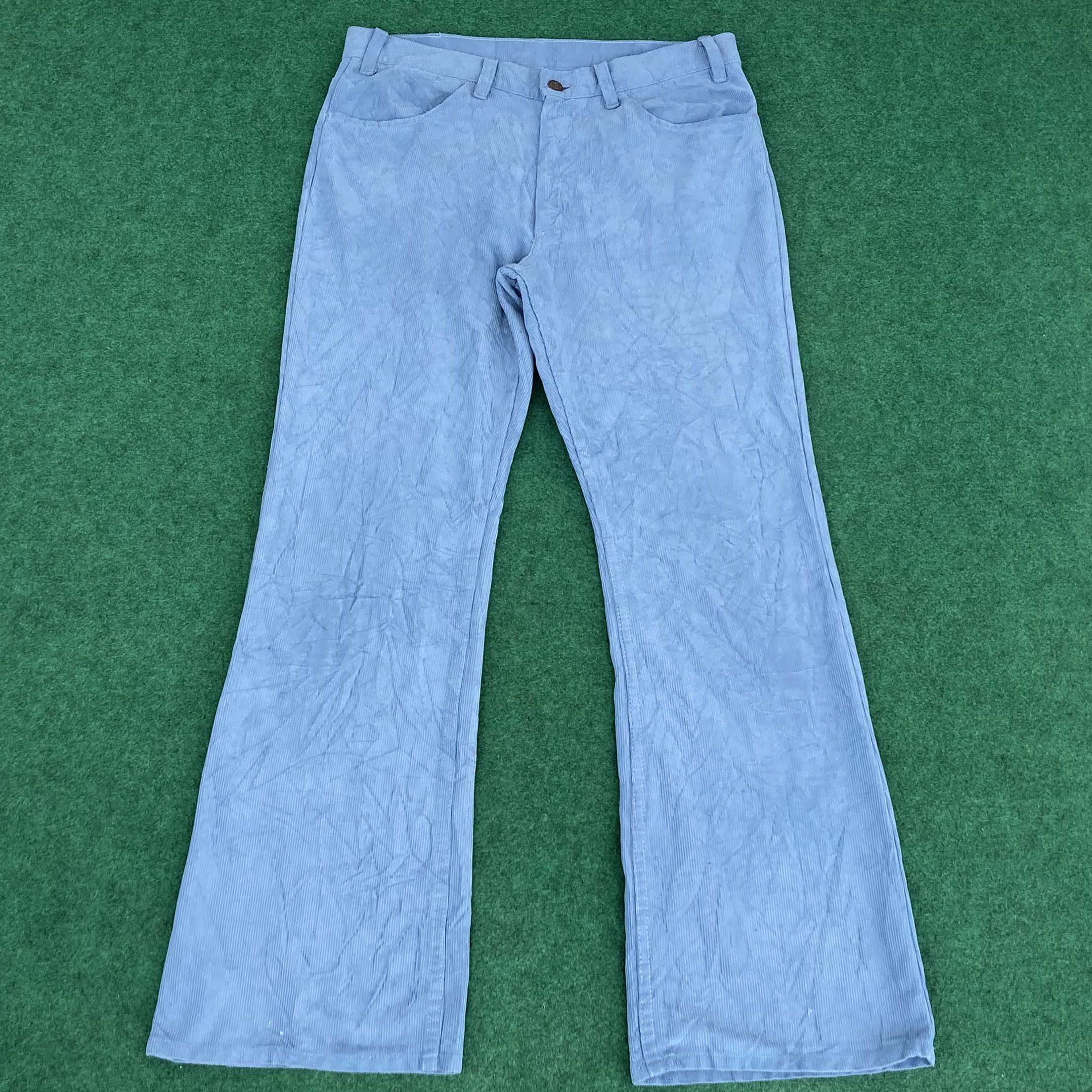 Levi's × Vintage Vtg Levis 517 Corduroy Denim Bootcut Flared Sz 32 Jeans Size US 32 / EU 48 - 1 Thumbnail