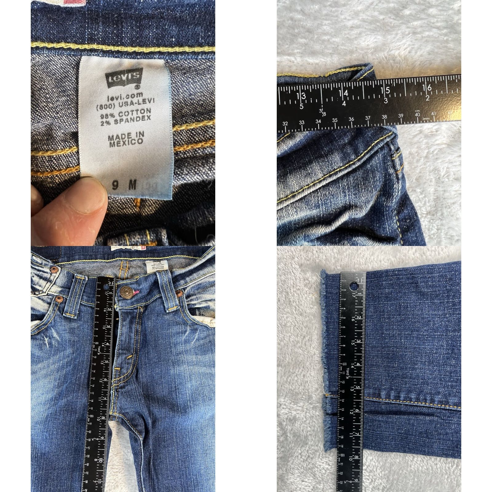 Levi's **Levi's 504 Women's Blue Straight Fit Jeans** User: Levi's 504 Women's Blue Straight Fit Jeans Size 30" / US 8 / IT 44 - 8 Thumbnail