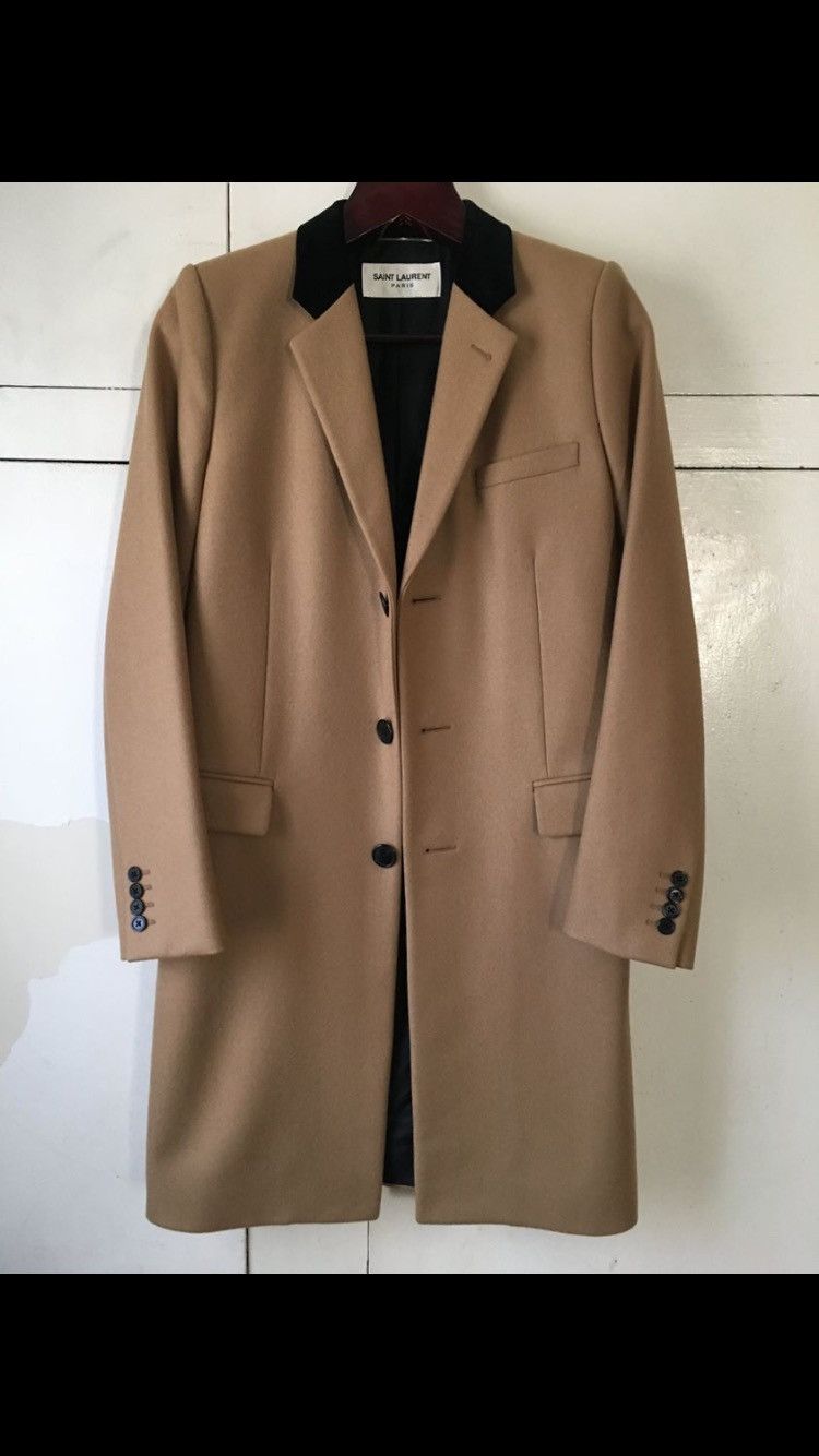 Saint Laurent Paris Saint laurent coat fw 13 sz 48 but fit like 46 Size US S / EU 44-46 / 1 - 1 Thumbnail