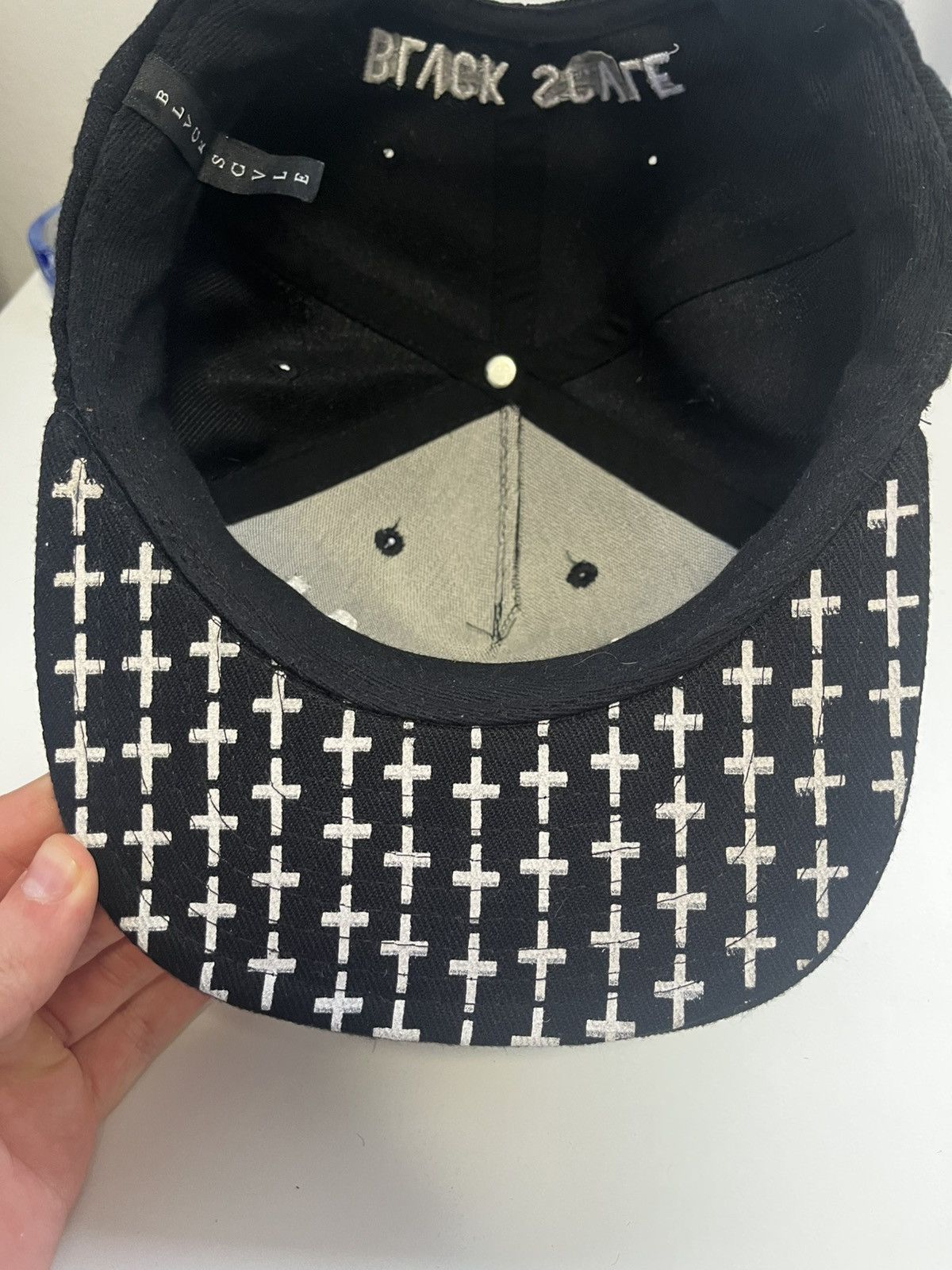 Black Scale ASAP Rocky Black Scale Funeral Canvas Hat Size ONE SIZE - 2 Thumbnail