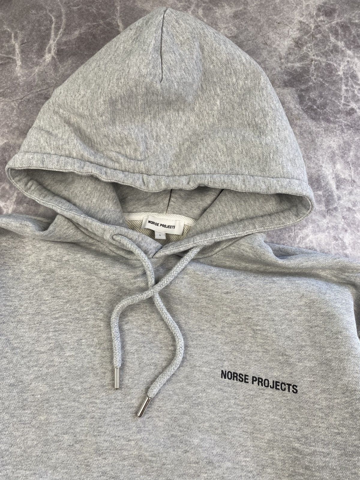 Norse Projects Norse Project Grey Minimalism Hoodie Size: S Size US S / EU 44-46 / 1 - 2 Thumbnail