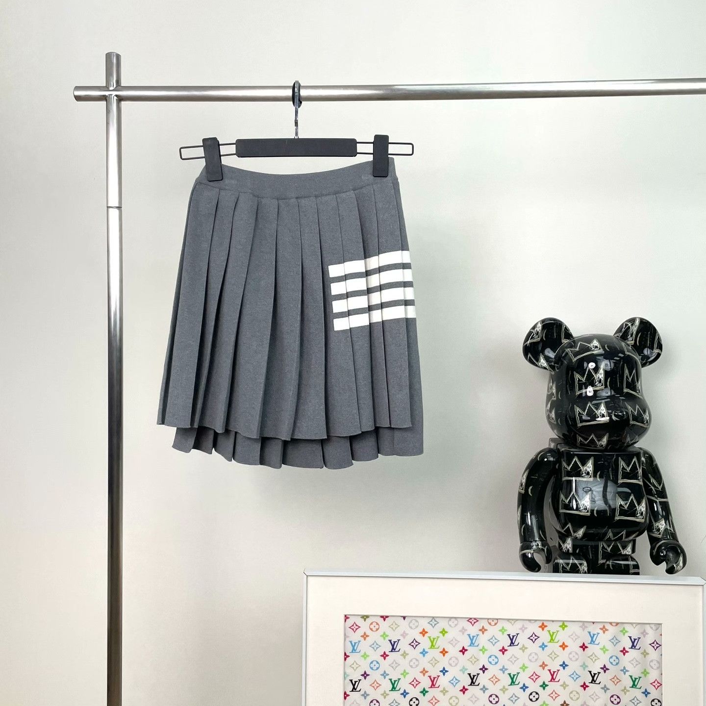 Thom Browne Thom Browne Striped Brown Skirt 38 Women Size 38" / US 16 / IT 52 - 1 Thumbnail