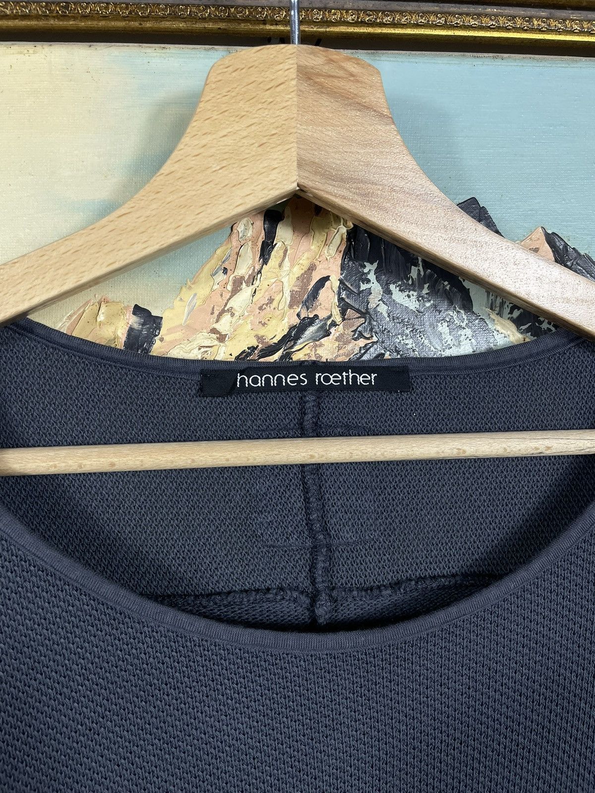 Designer × hannes roether Hannes Roether Avant Garde Designer vintage long sleeve Size US XL / EU 56 / 4 - 4 Thumbnail