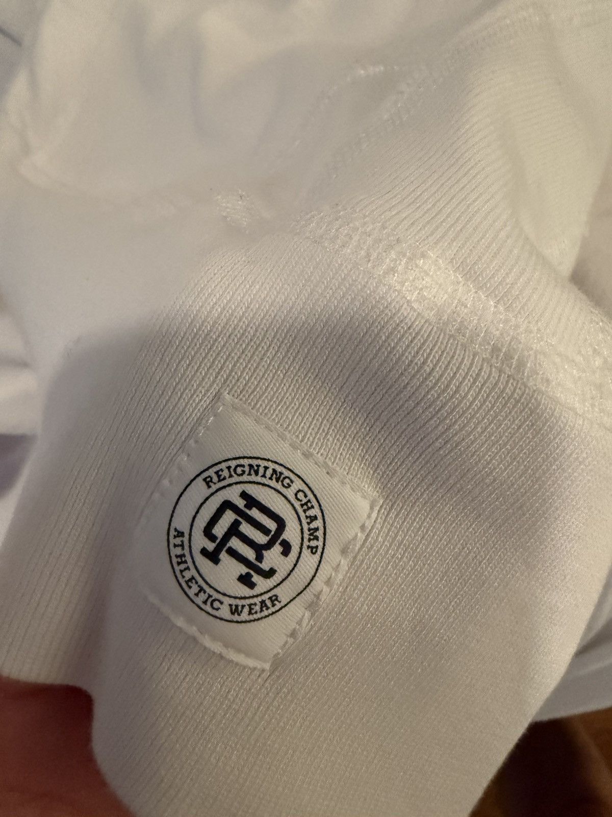 Reigning Champ Reigning Champ white Full Zip light weight Pima cotton S Size US S / EU 44-46 / 1 - 4 Thumbnail