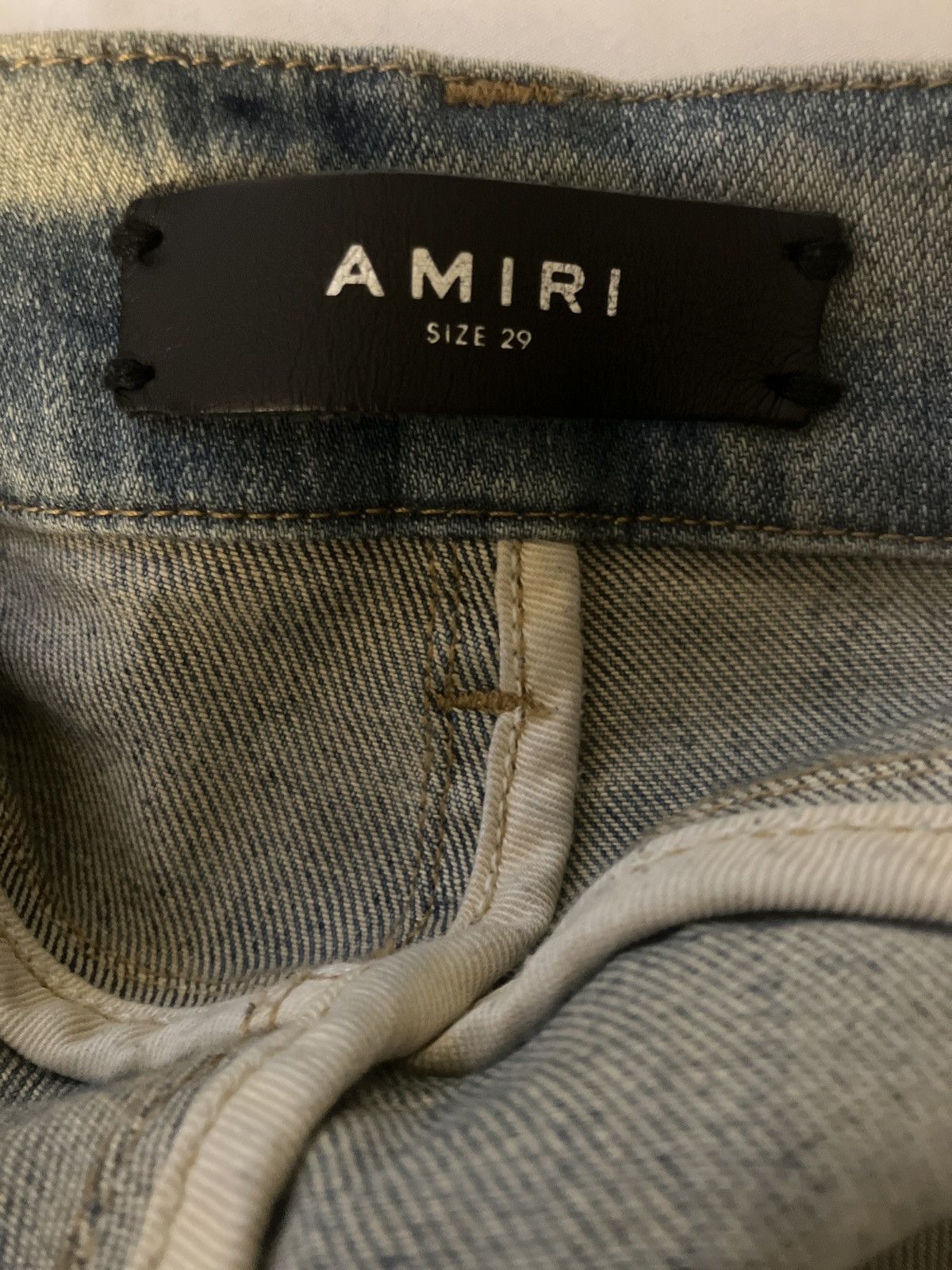 Amiri Amiri Painter SkinnyJean Size US 29 - 3 Thumbnail