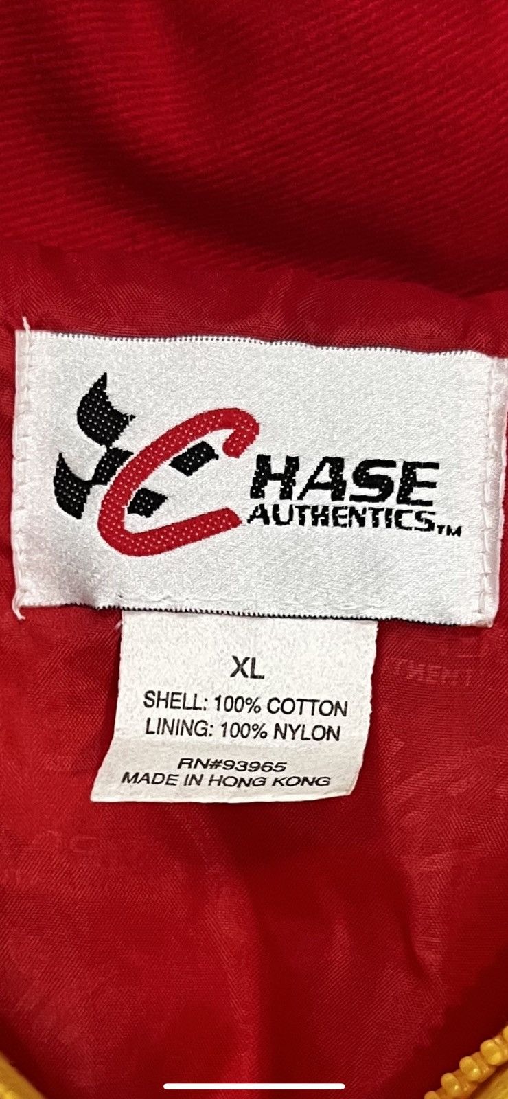 Chase Authentics Vntg Terry Labonte Kelloggs CA Nascar Zipup Racing Jacket XL Size US XL / EU 56 / 4 - 9 Thumbnail