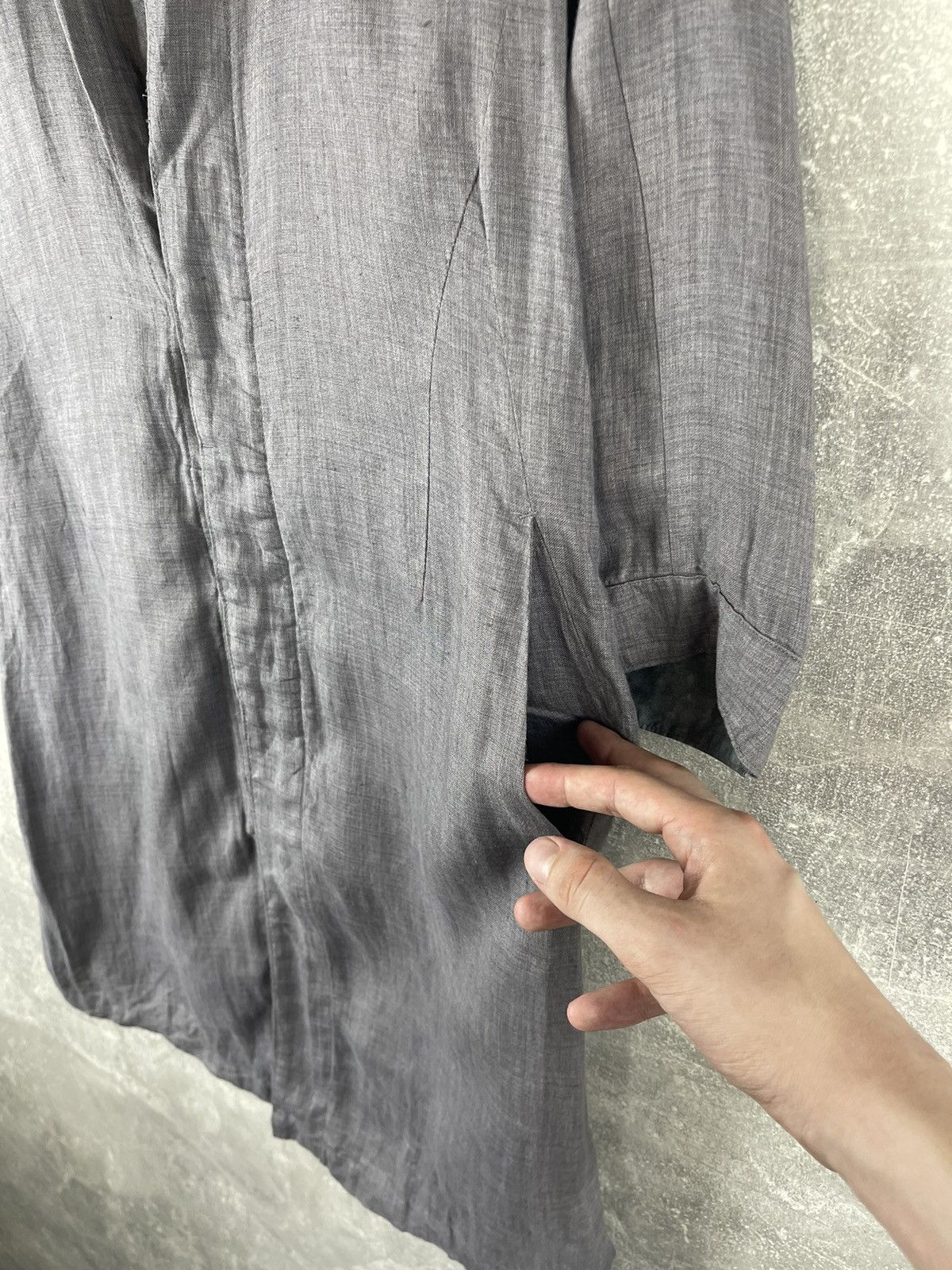 Schlussel Schlüssel Japan Long Shirt Jacket 00s Avant-Garde Minimalist Size US M / EU 48-50 / 2 - 14 Thumbnail