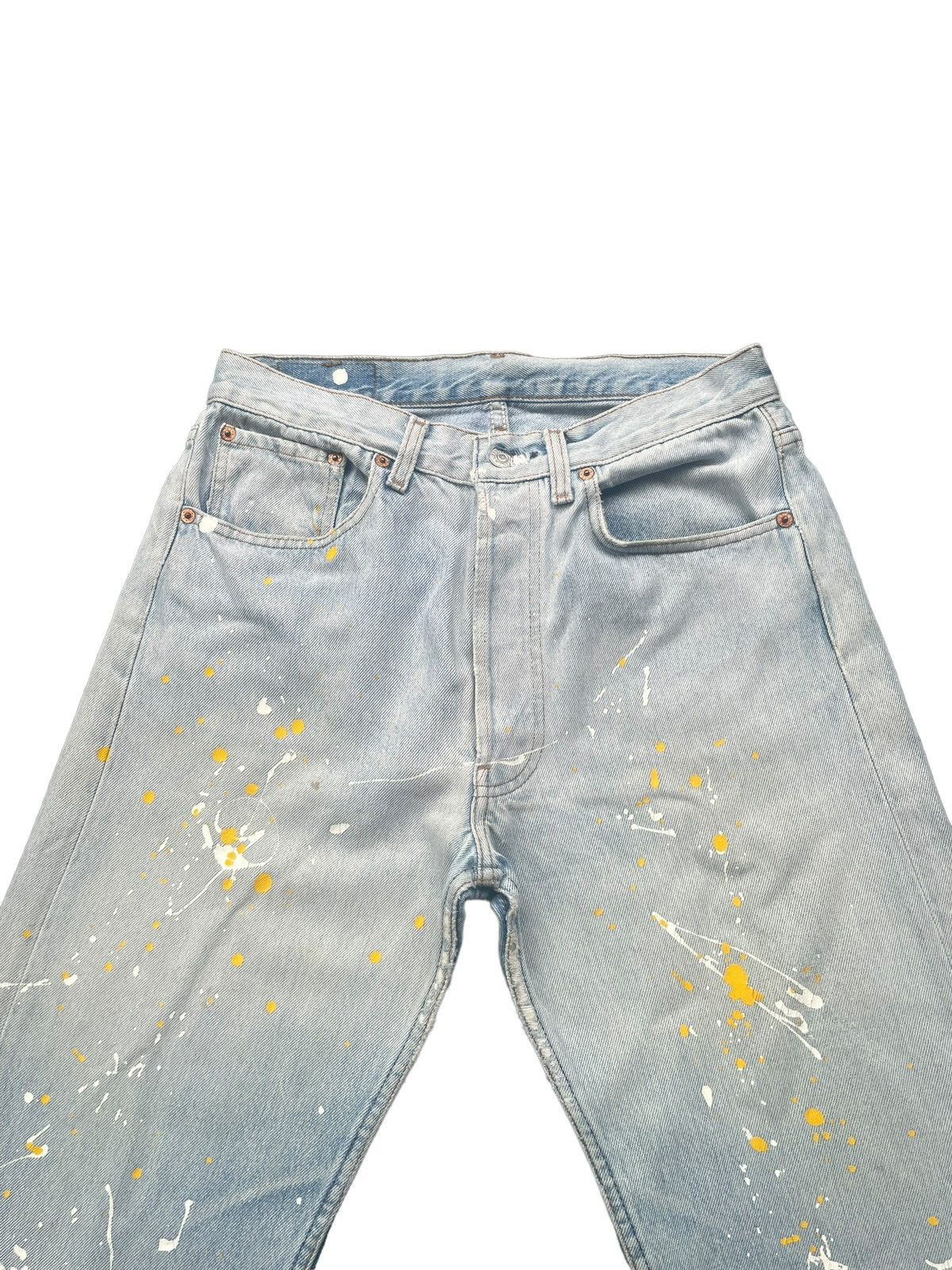 Levi's × Vintage Vintage 1991 Levis 501XX e Faded Distressed Size US 30 / EU 46 - 5 Thumbnail