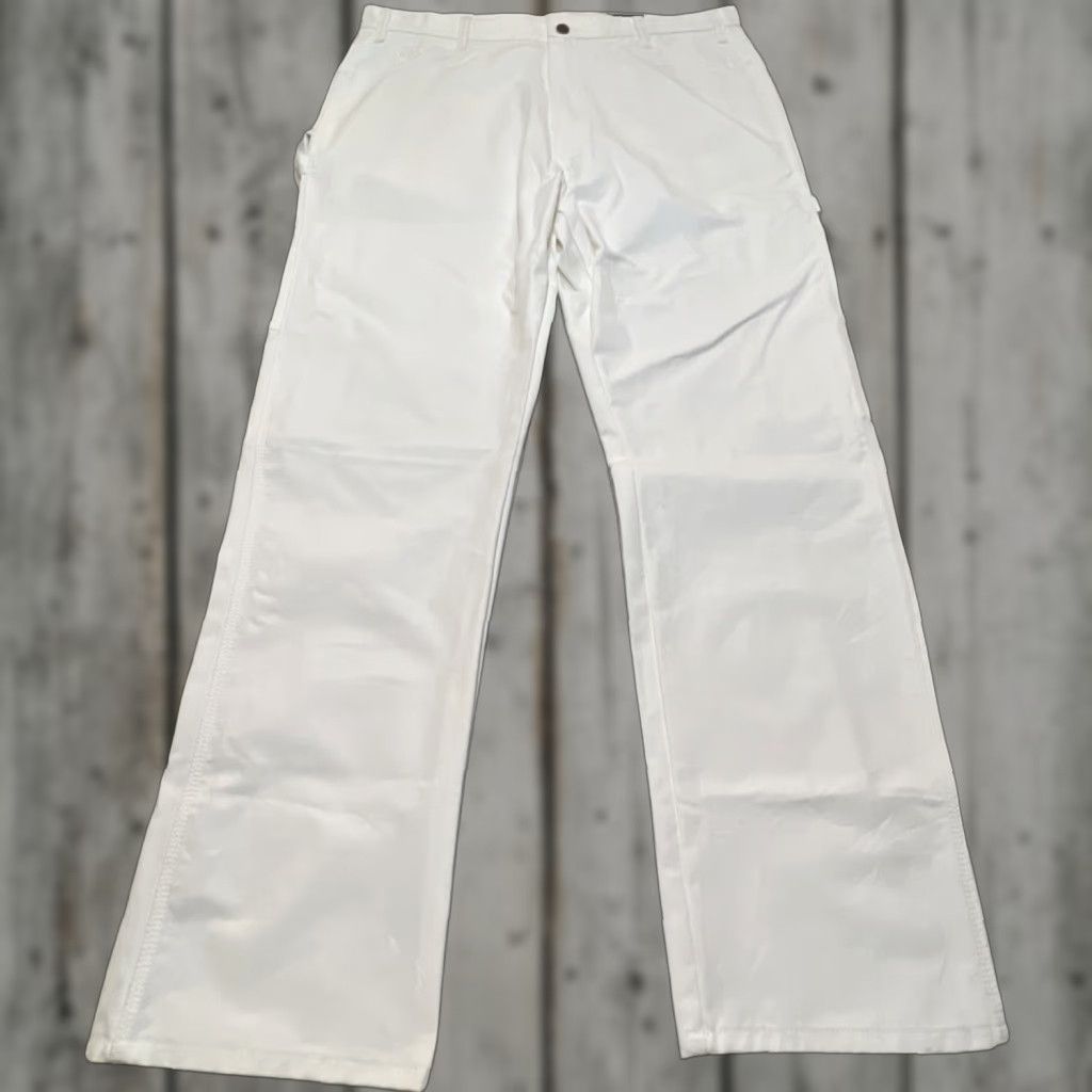 Dickies Dickies Utility Pant Relaxed Fit Men 38x34 White Pockets & Loops Cargo NWT Size US 38 / EU 54 - 1 Thumbnail