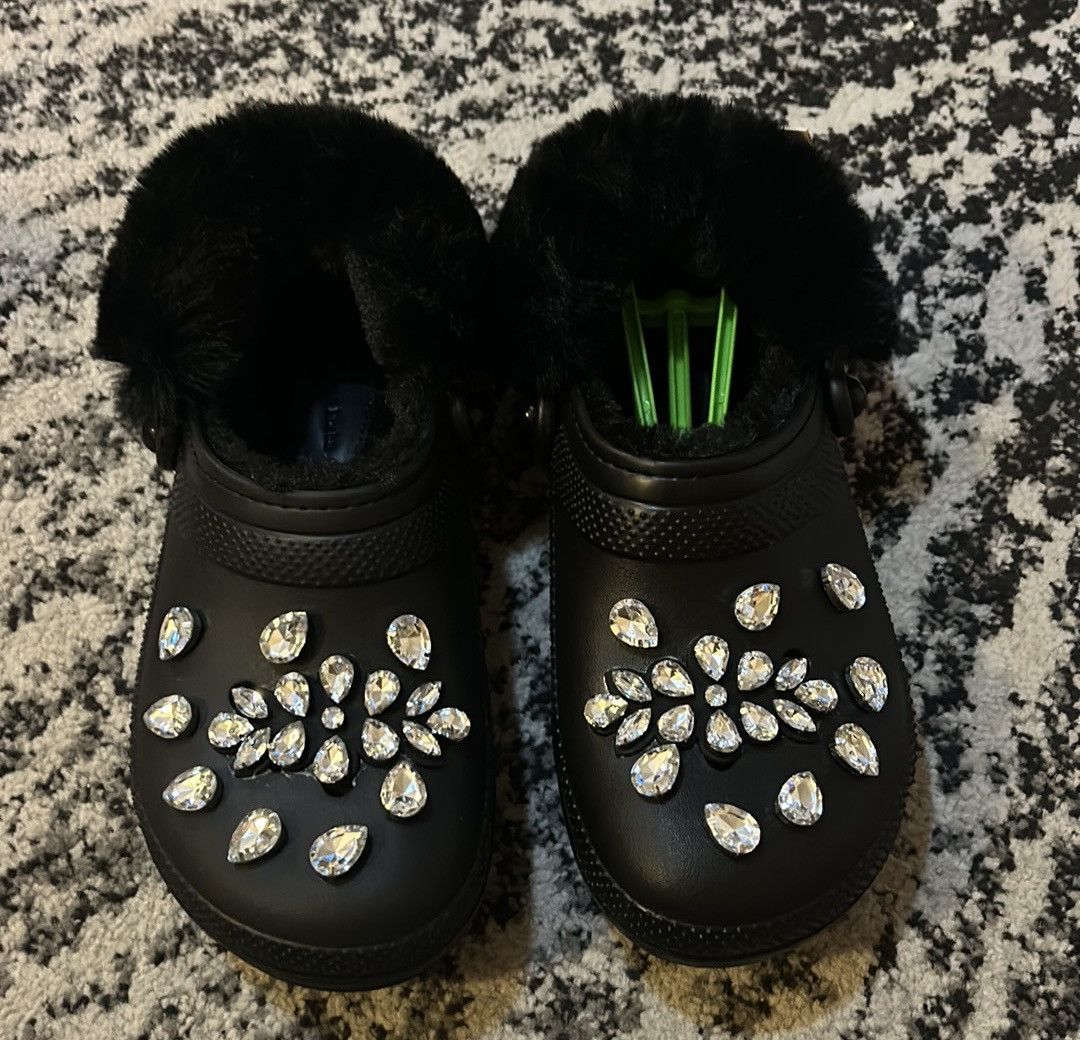 Crocs X Simone Rocha Classic Faux Fur Lined Clog