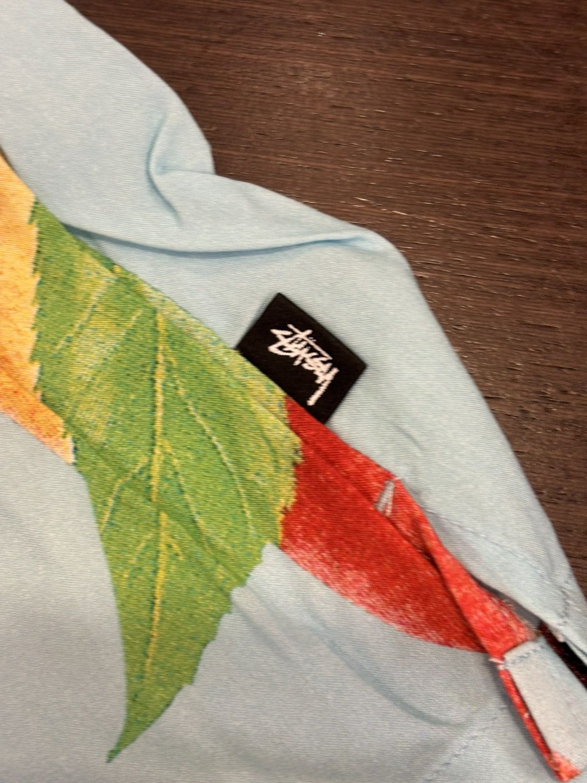 Stussy Stüssy Peach Pattern Button Up Size US XL / EU 56 / 4 - 4 Thumbnail