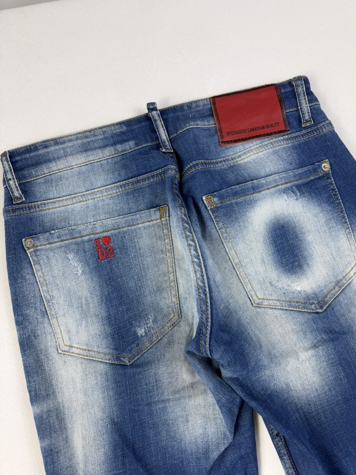 Dsquared2 Dsquared2 I Love D2 Jeans Size US 32 / EU 48 - 3 Thumbnail