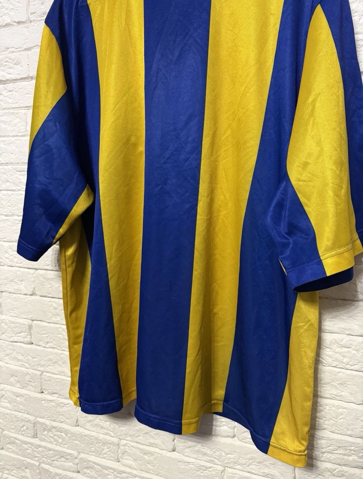 Asics Vintage Leeds United Away Jersey Asics 93/95 Football Shirt Size US XL / EU 56 / 4 - 11 Thumbnail