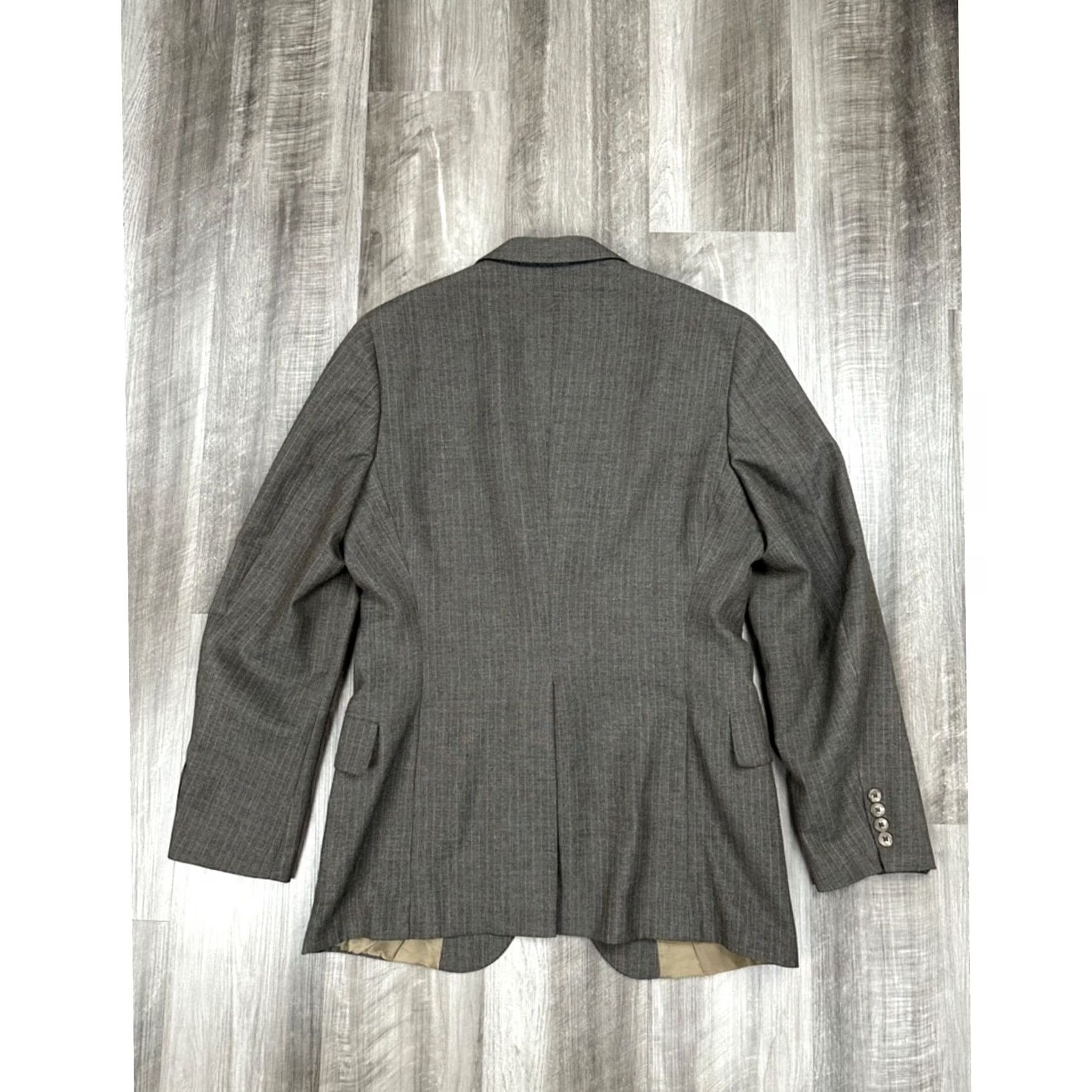 Ralph Lauren Ralph Lauren Polo University Club Blazer - Vintage Sport Coat Pinstripe Wool 40R Mens Blazer All Size US L / EU 52-54 / 3 - 2 Thumbnail