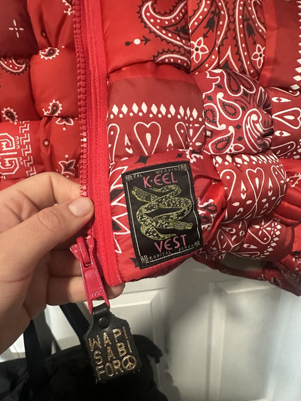 Kapital KAPITAL PLAYBOI CARTI BANDANA NYLON KEEL WEAVING VEST Size US XL / EU 56 / 4 - 5 Thumbnail