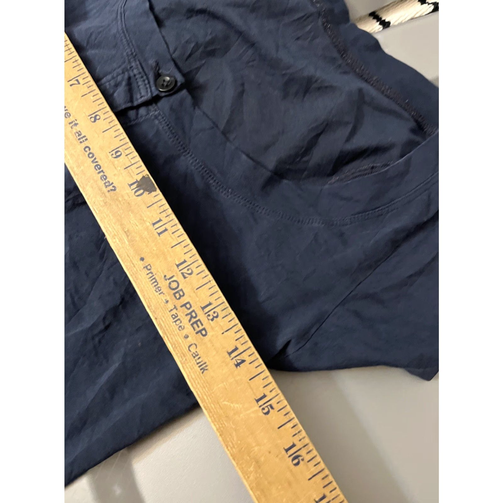 Theory Theory Shirt Womens Navy Blue Button Down Tee Blouse Size PP Size XXS / US 00 / IT 34 - 5 Thumbnail