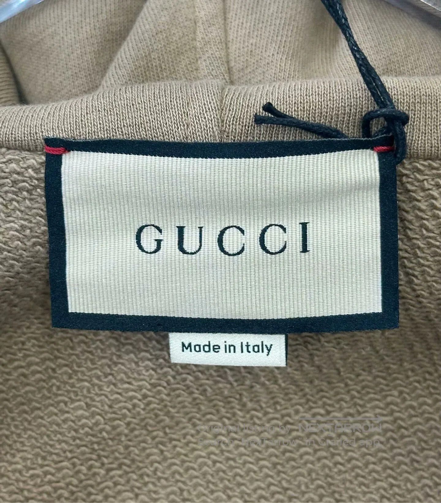 Gucci Gucci Beige Zip Hooded Sweatshirt. Size US S / EU 44-46 / 1 - 3 Thumbnail