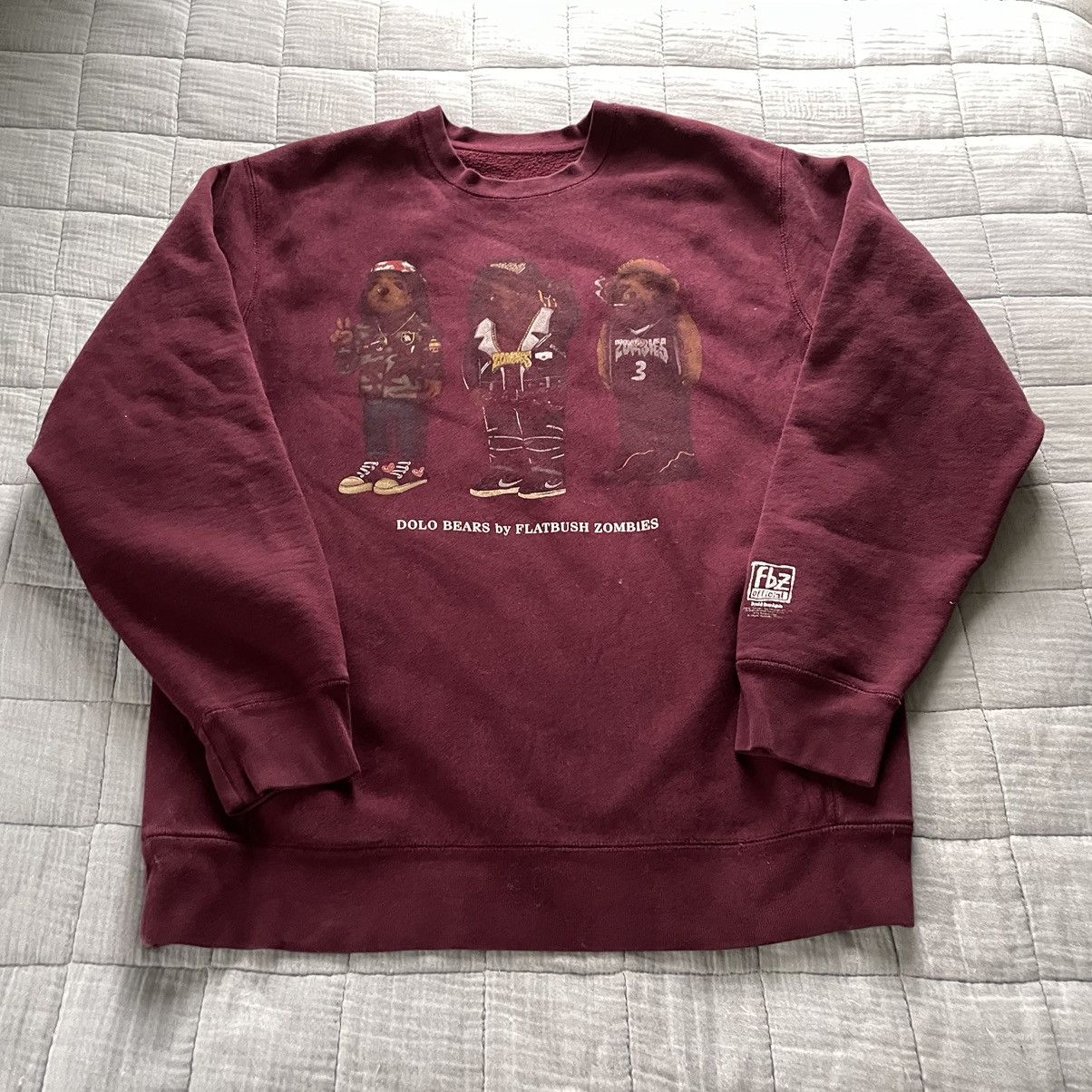 Flatbush Zombies Flatbush Zombies Dolo Bears XL Crewneck Size US XL / EU 56 / 4 - 1 Thumbnail
