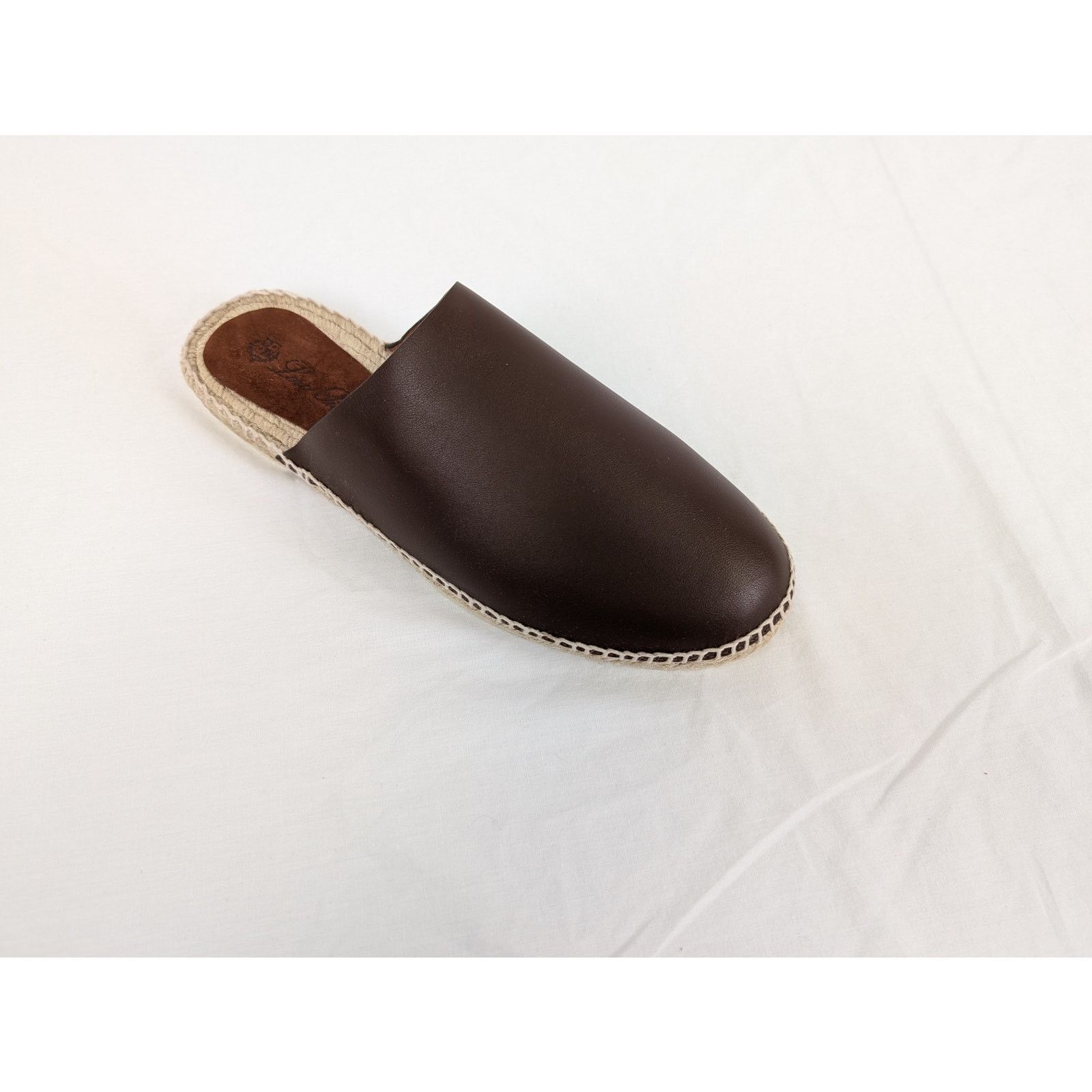 Loro Piana o1rshd1 Seaside Sabot Walk Silky Plonge Slipper in Brown Size US 9 / EU 42 - 3 Thumbnail