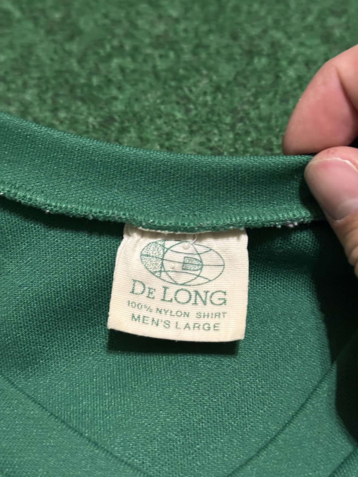 Delong Softball Sharon Baseball 70s 80s Delong M/L #8 Jersey Size US L / EU 52-54 / 3 - 3 Thumbnail
