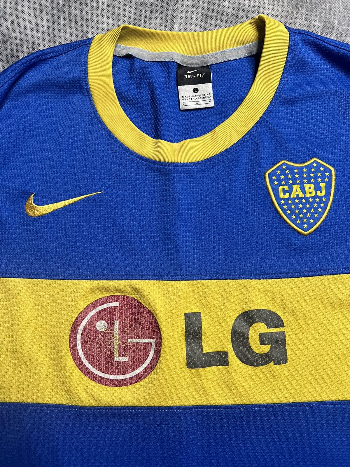 Nike Nike Boca Juniors CABJ Soccer Jersey Size US L / EU 52-54 / 3 - 2 Thumbnail