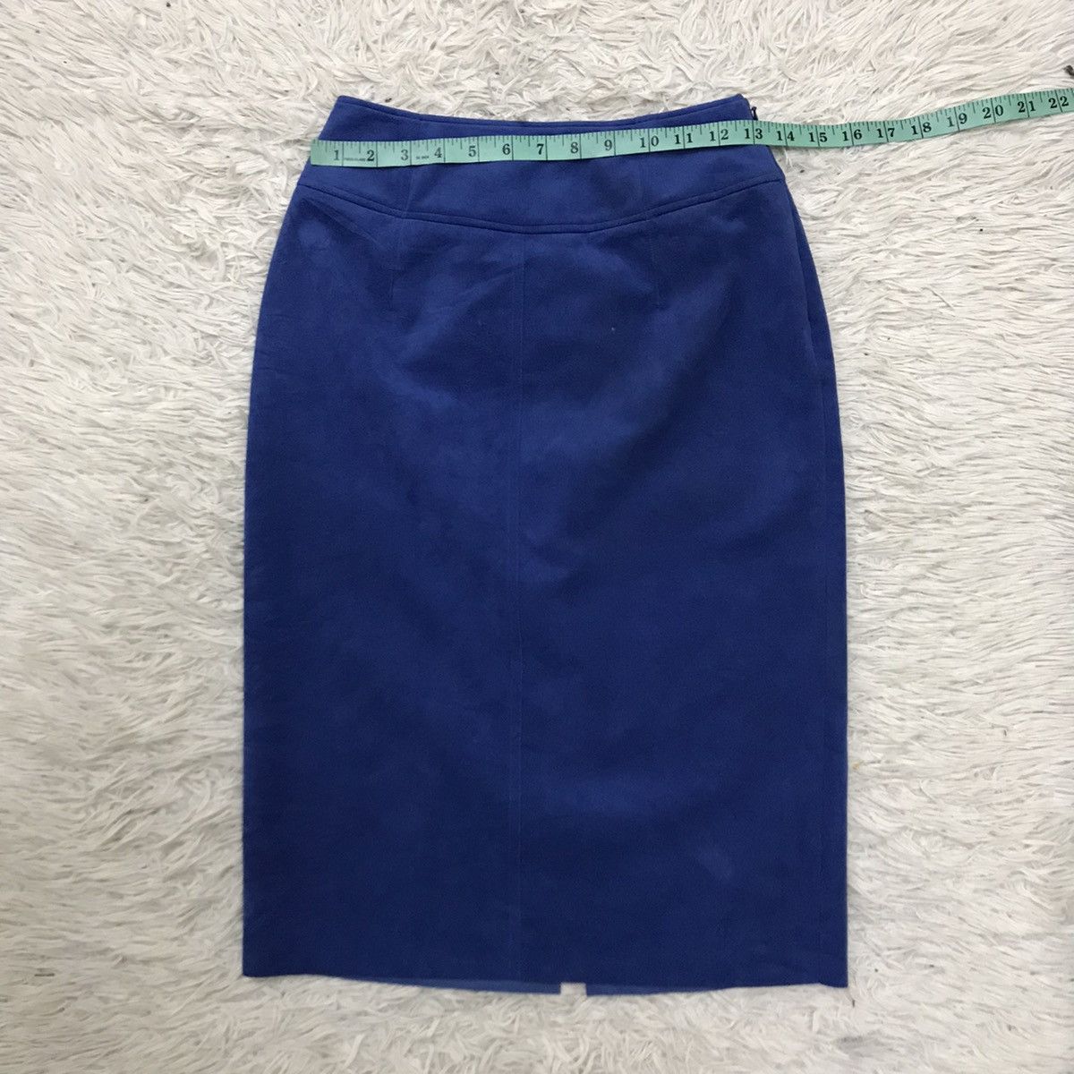 Japanese Brand × Vintage UNITED TOKTO SYNTHETIC LEATHER SKIRT Size 26" / US 2 / IT 38 - 13 Thumbnail