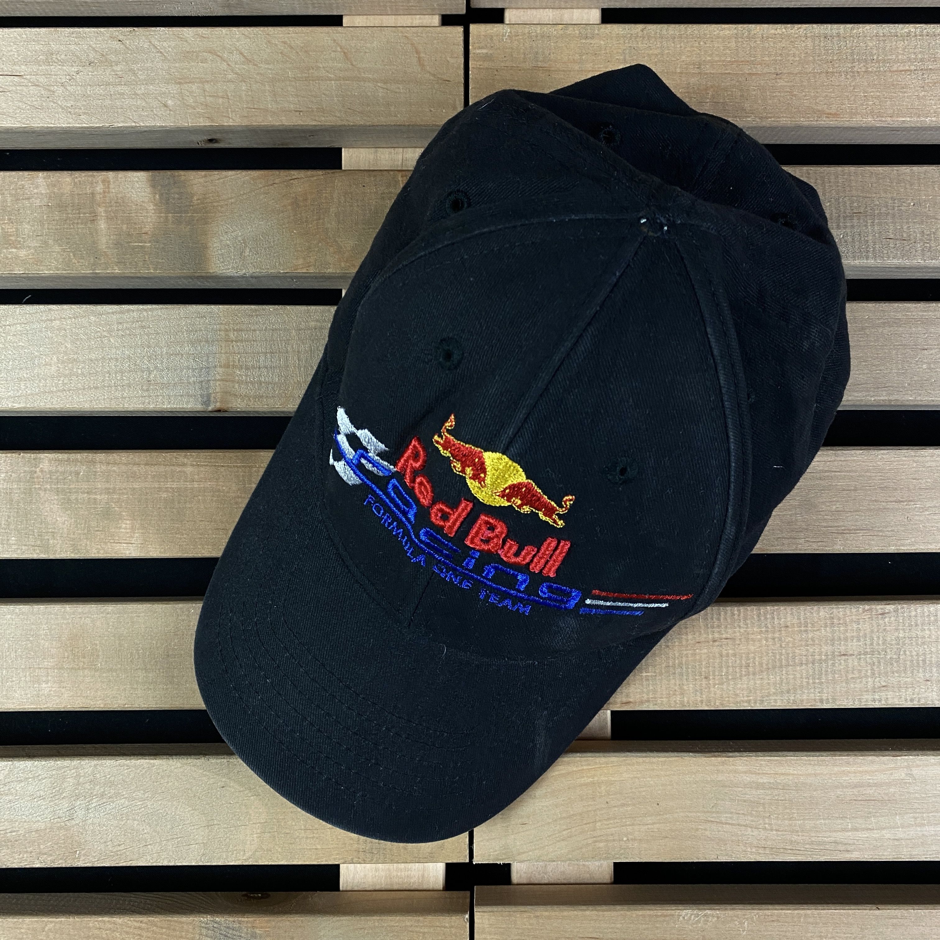Red Bull × Vintage Men’s Racing Cap Hat Red Bull One Size Black Size ONE SIZE - 3 Thumbnail