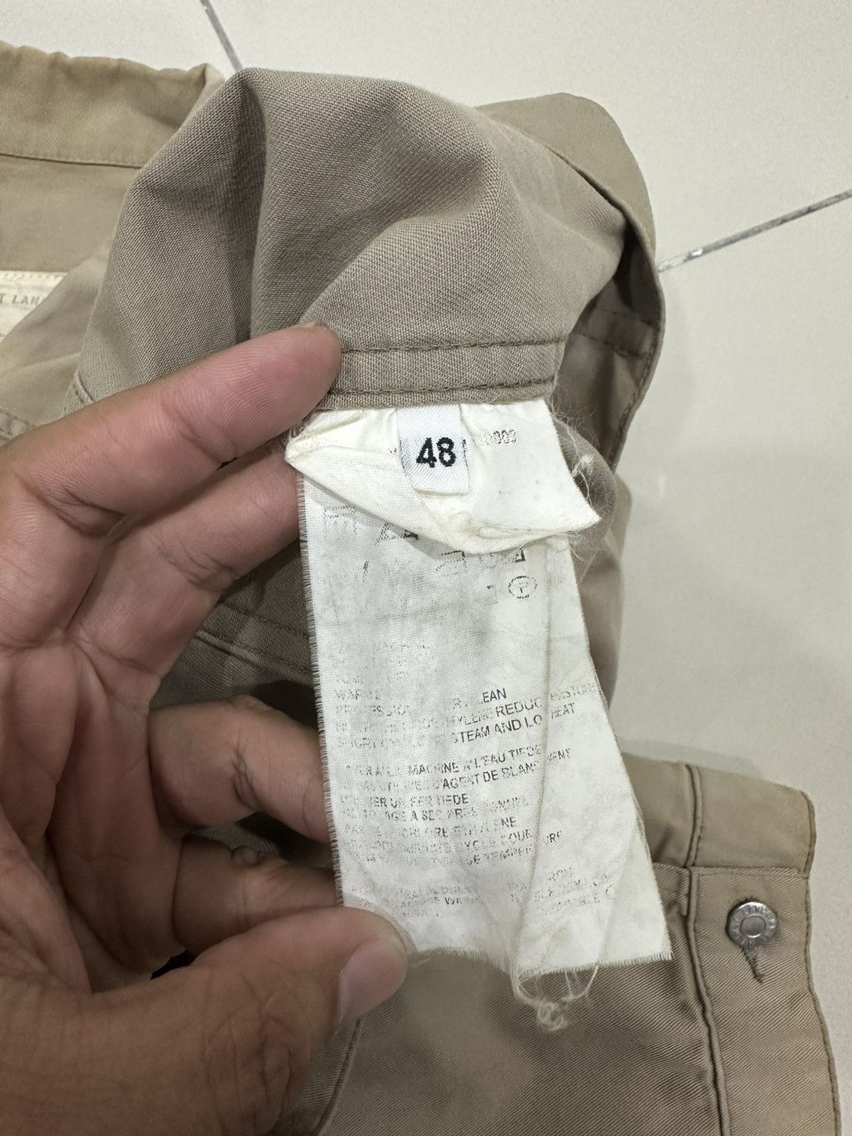 Helmut Lang Helmut Lang Slim 2 Pocket Type 3 Design Elastic Cotton Size US M / EU 48-50 / 2 - 13 Thumbnail