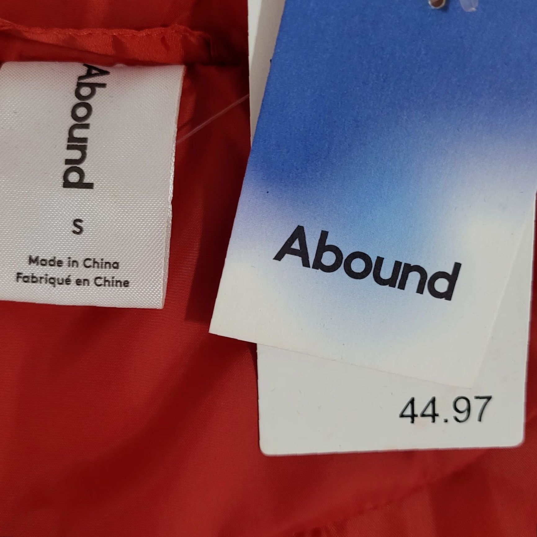 Vintage NWT ABOUND Red Insulated Lightweight Pockets Puffer Jacket Vest Size Small S Size US S / EU 44-46 / 1 - 3 Thumbnail