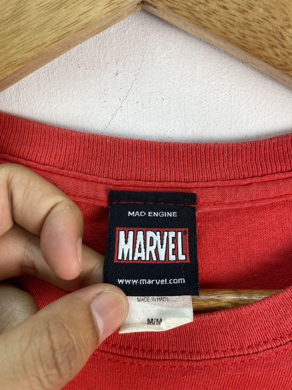 Marvel Comics × Vintage Vintage Spiderman Mad Engine Marvel Comics Tshirt Size US M / EU 48-50 / 2 - 3 Thumbnail