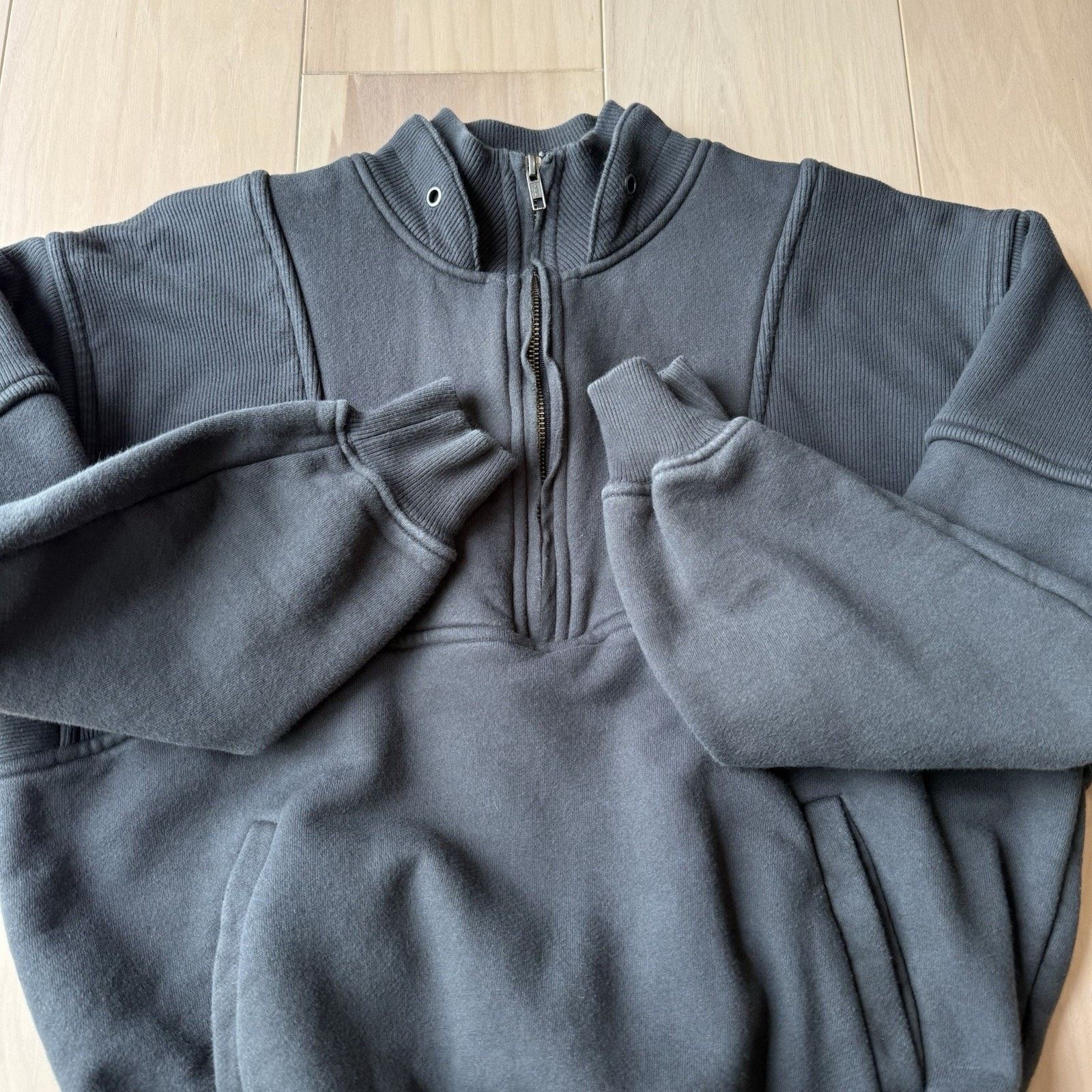 Other Joah Brown Half Zip Pullover Women's Small Black Heavy Size S / US 4 / IT 40 - 4 Thumbnail