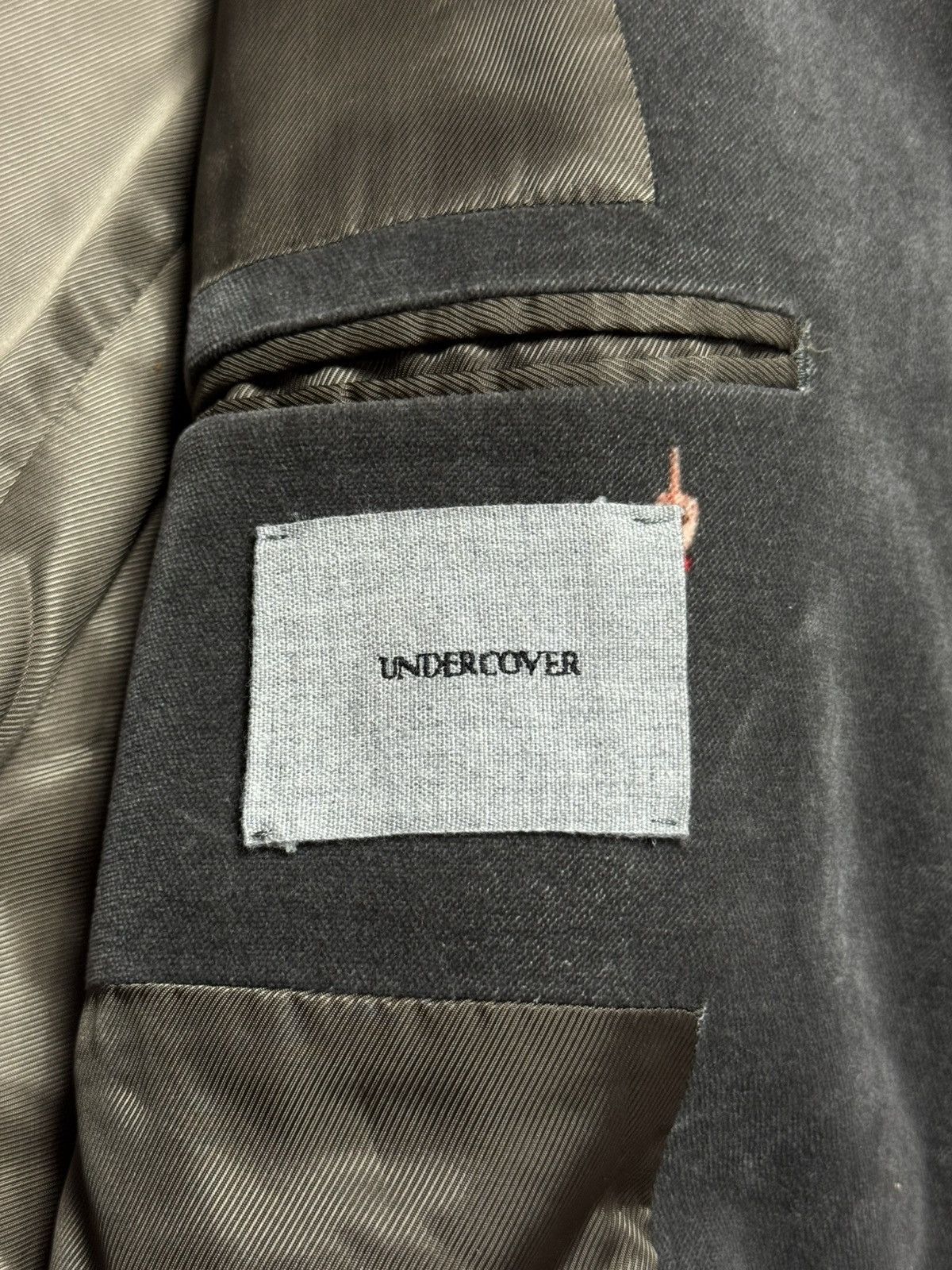 Undercover Undercover Middle Finger Fuck D.Breasted Velvet Coat Size US M / EU 48-50 / 2 - 6 Thumbnail