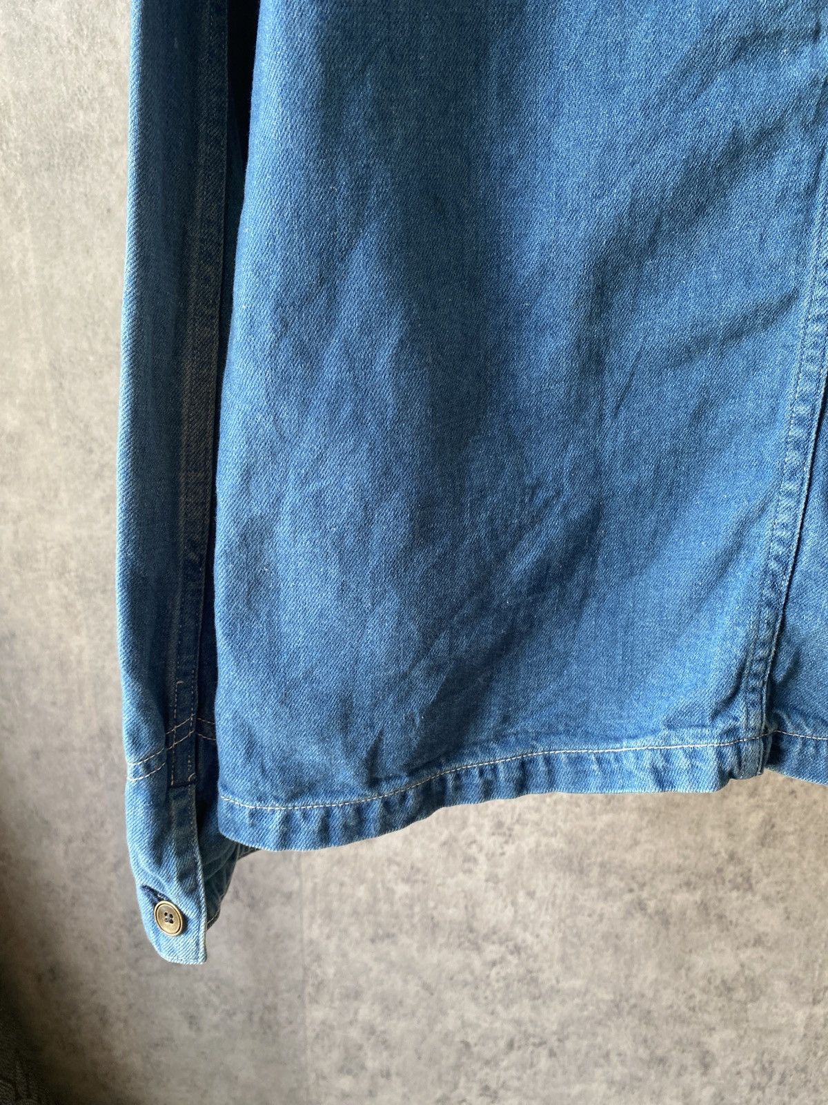 Japanese Brand Vintage John Bull Japan Chore Denim Jacket Workwear Size US S / EU 44-46 / 1 - 8 Thumbnail