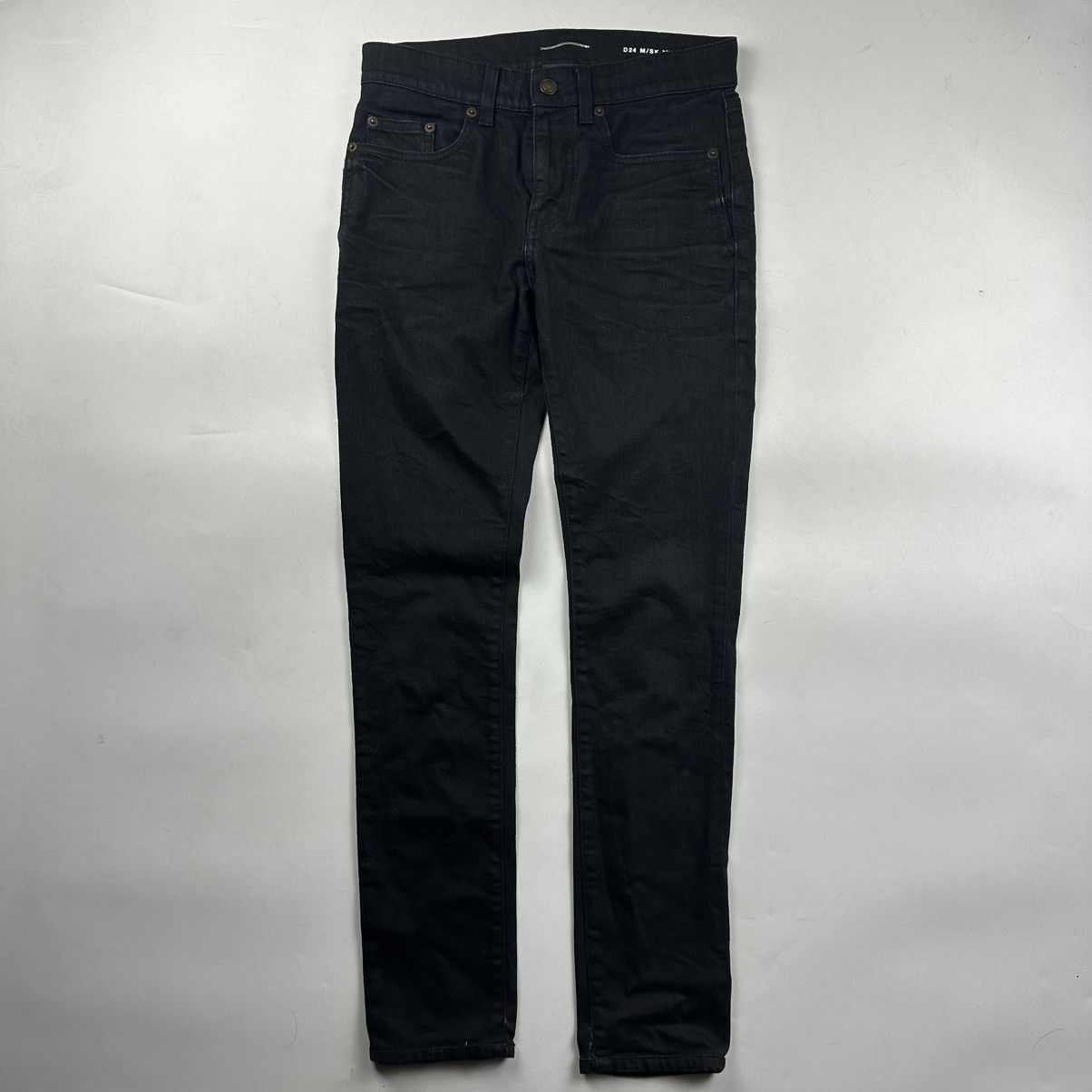Saint Laurent Paris Saint laurent black jeans Size US 27 - 1 Thumbnail