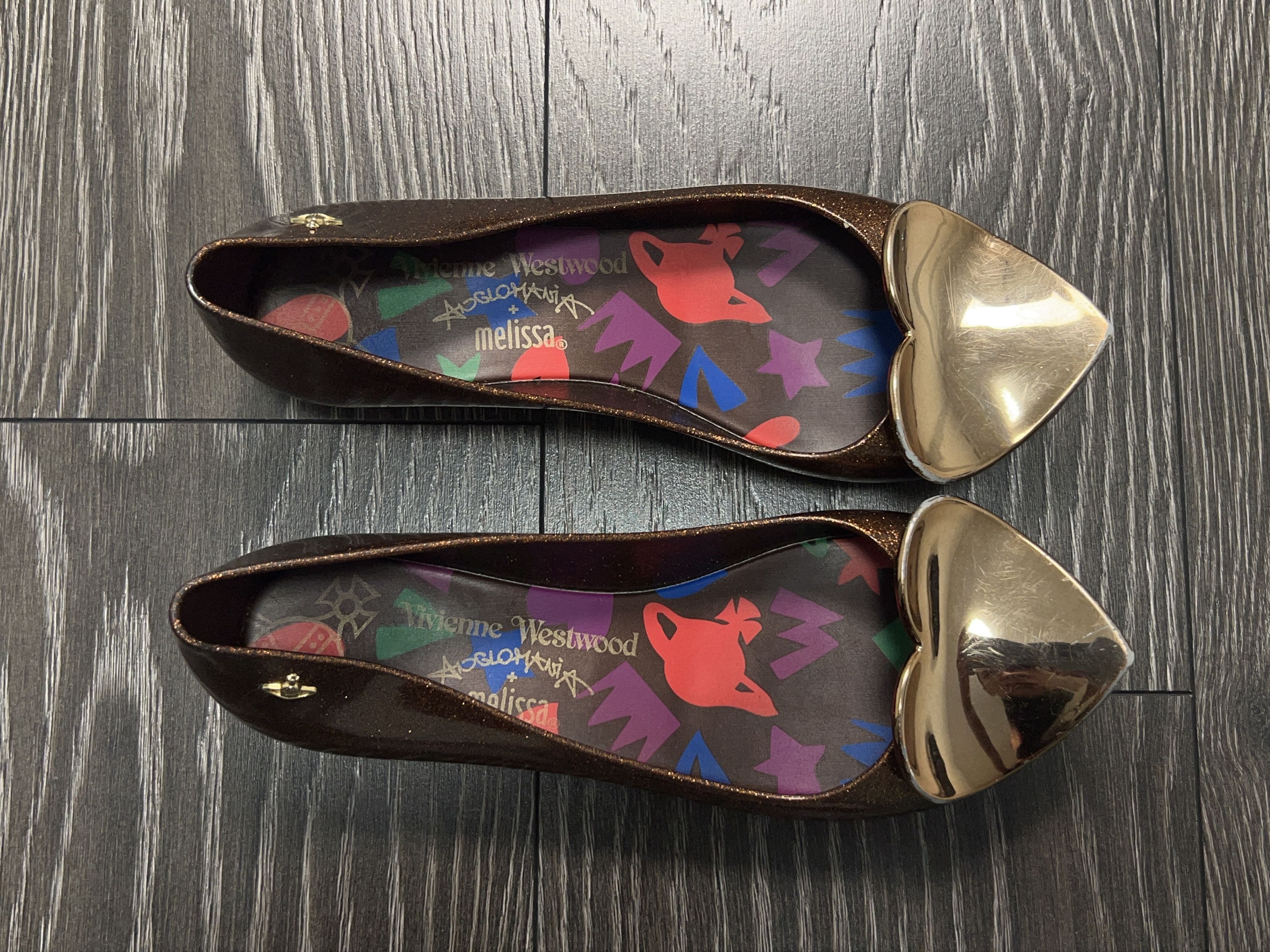 Vivienne Westwood Womens Melissa Ballet Flats Shoes Size EU 36-37 US 6 23 cm. Size US 6 / IT 36 - 3 Thumbnail