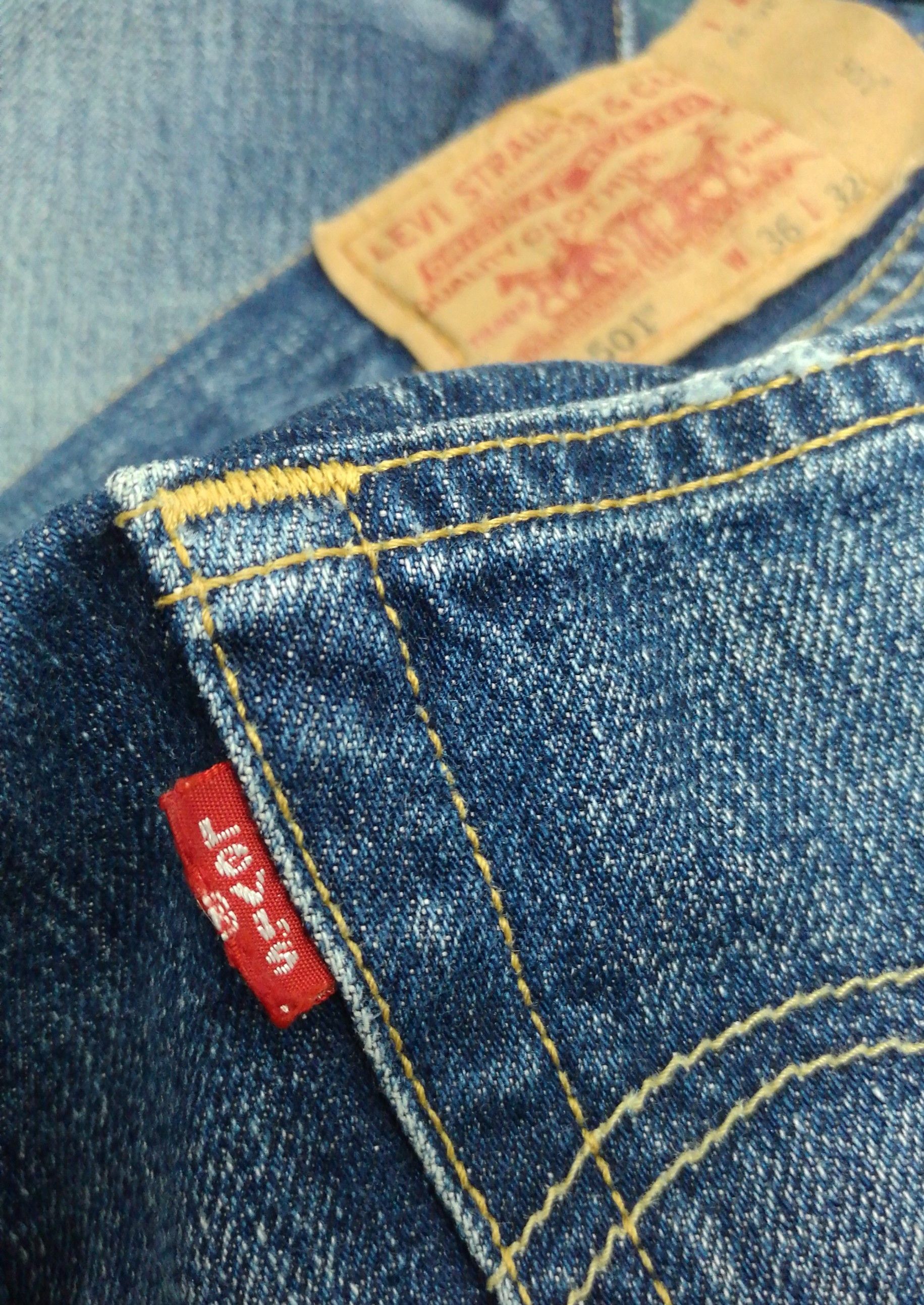 Levi's Vintage Levi's 501 Blue wash Jeans Size US 36 / EU 52 - 6 Thumbnail