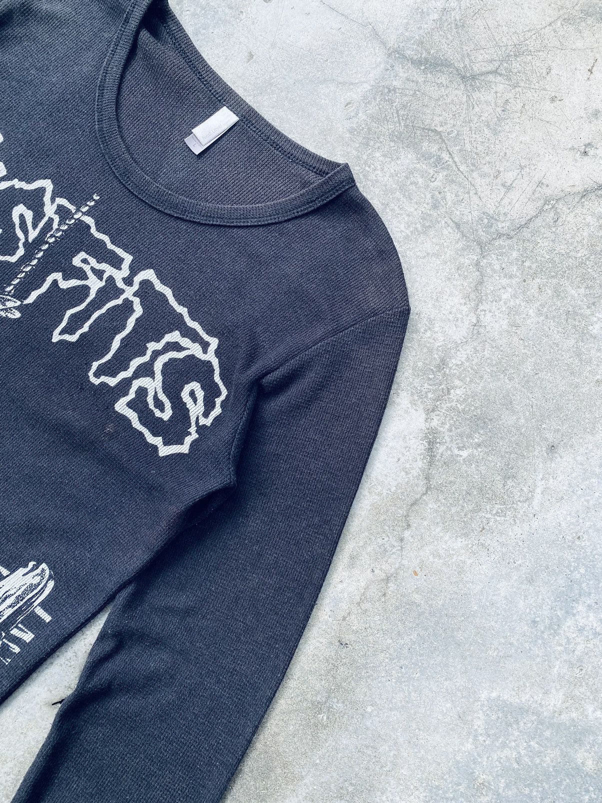 Band Tees Vintage Misfits Pushead Thermal Long Sleeve - Altered Size US S / EU 44-46 / 1 - 18 Thumbnail