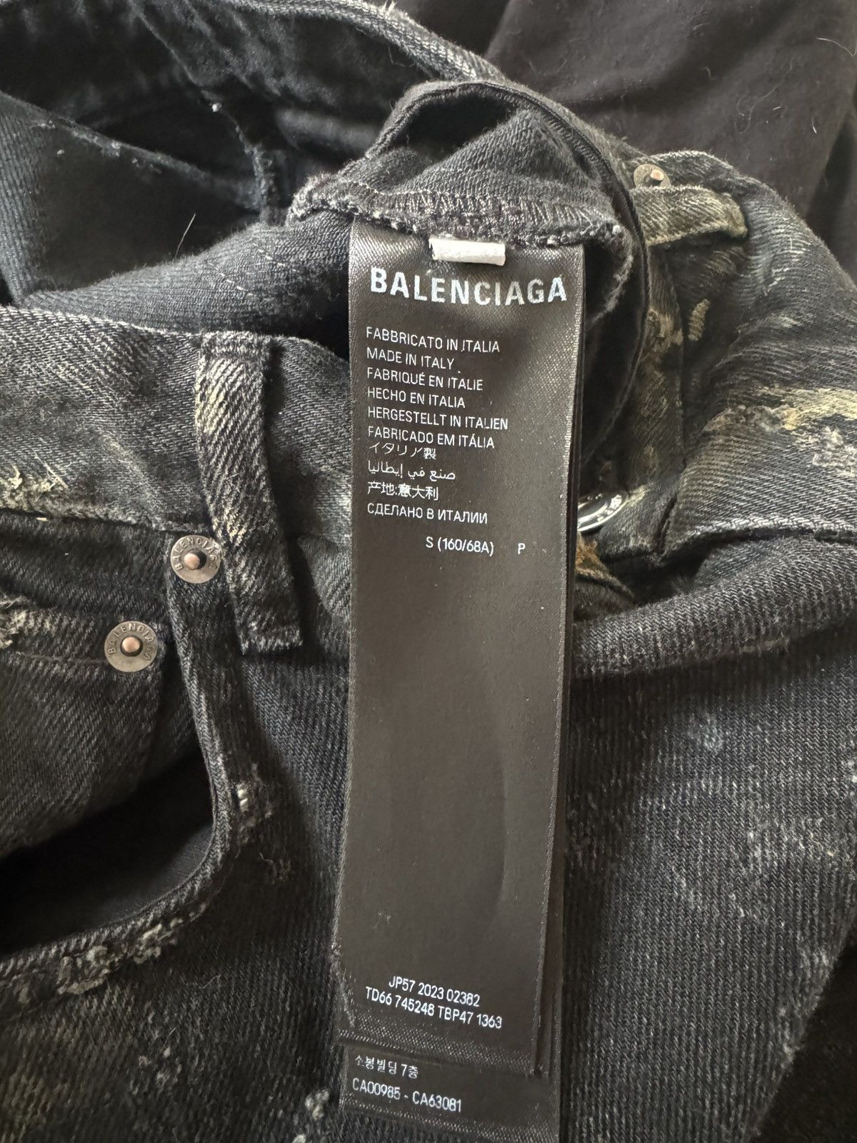 Balenciaga Balenciaga Mud Show Baggy Jeans Size US 36 / EU 52 - 8 Thumbnail