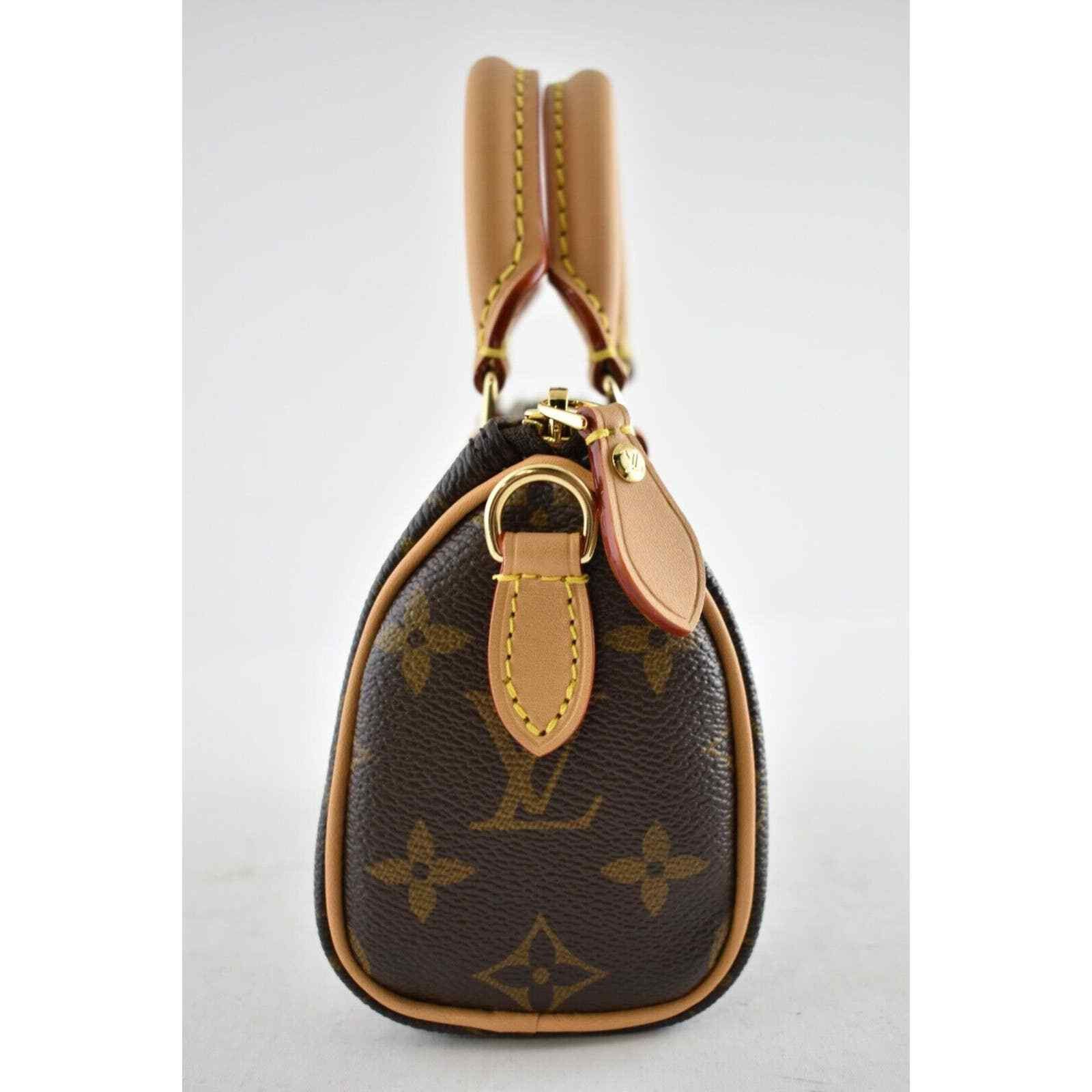 Louis Vuitton Louis Vuitton Nano Speedy Mini Crossbody Shoulder Bag Size ONE SIZE - 5 Thumbnail
