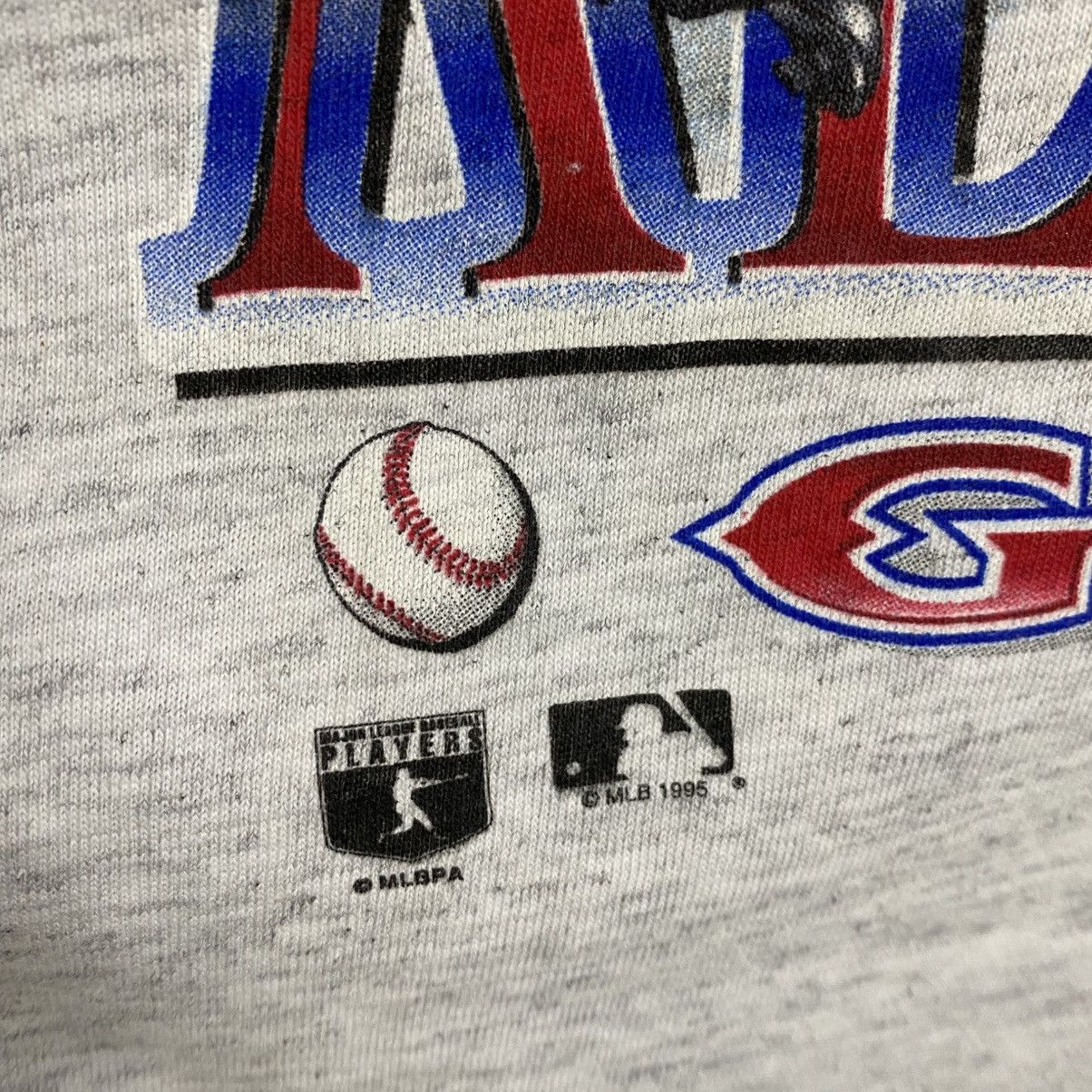 Vintage Deadstock 💥💥Vintage 90 MLB Texas Ranjer tee Size US L / EU 52-54 / 3 - 15 Thumbnail